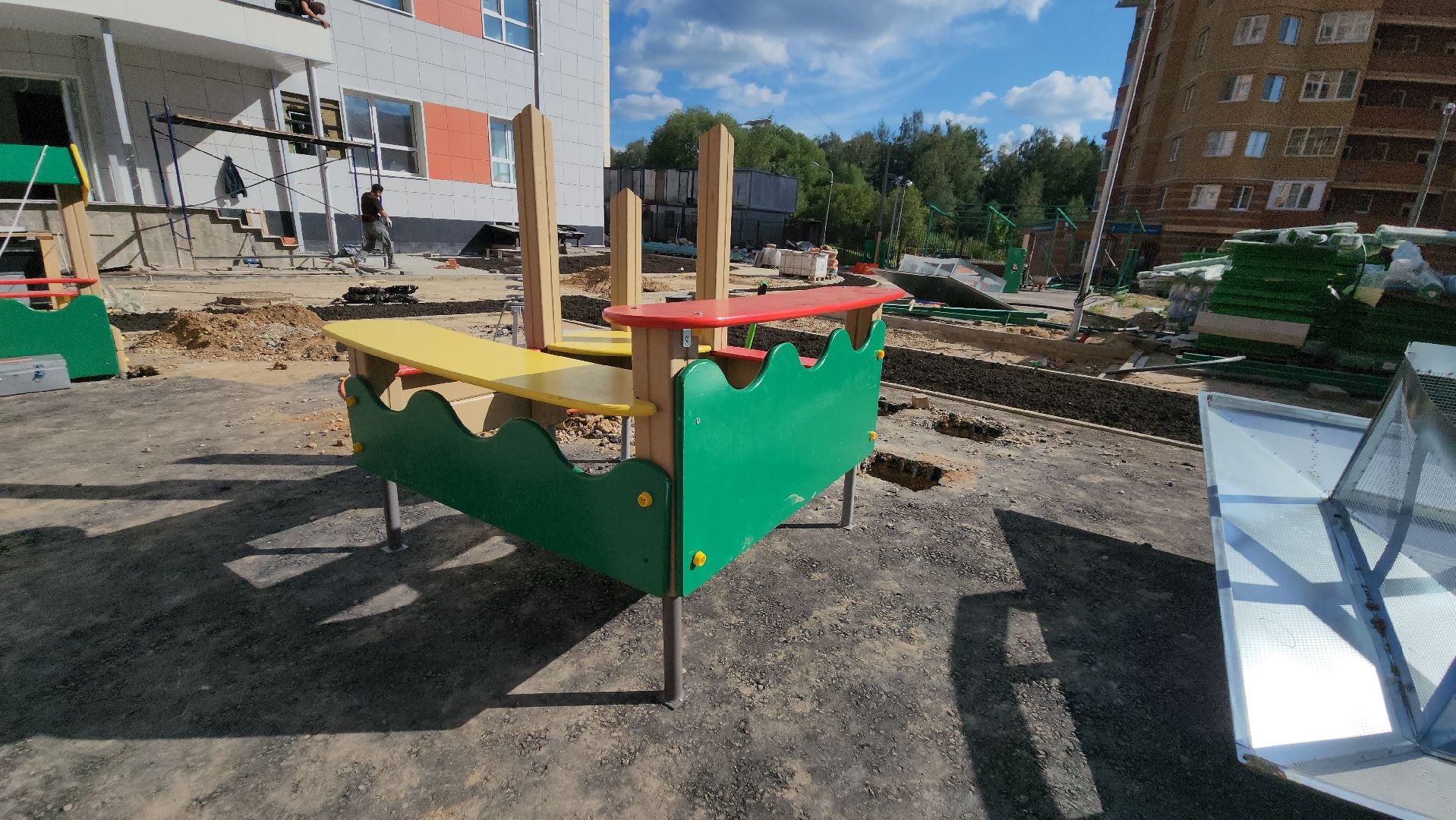 Детский сад, Лобня, строительство,