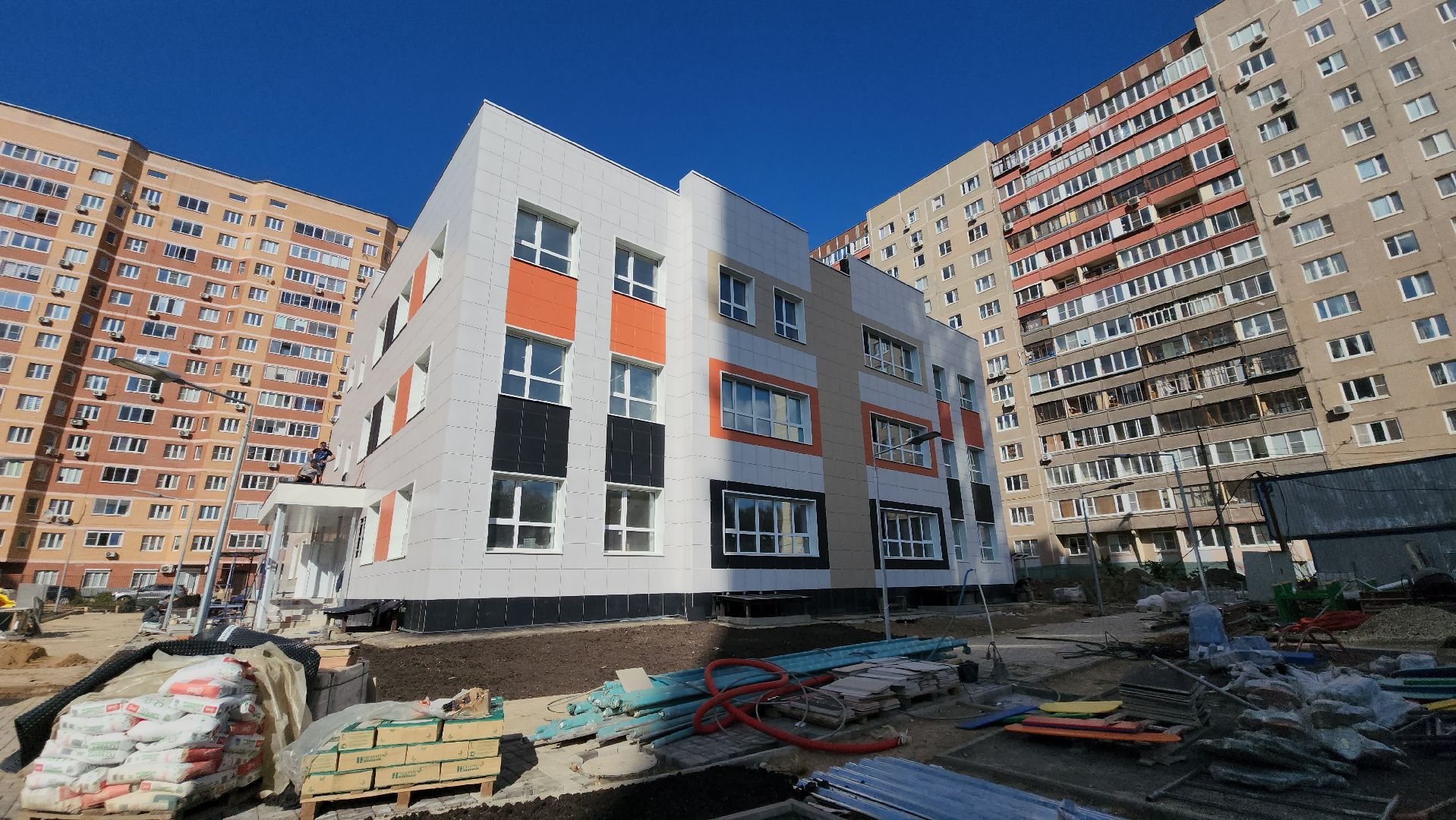 Детский сад, Лобня, строительство,