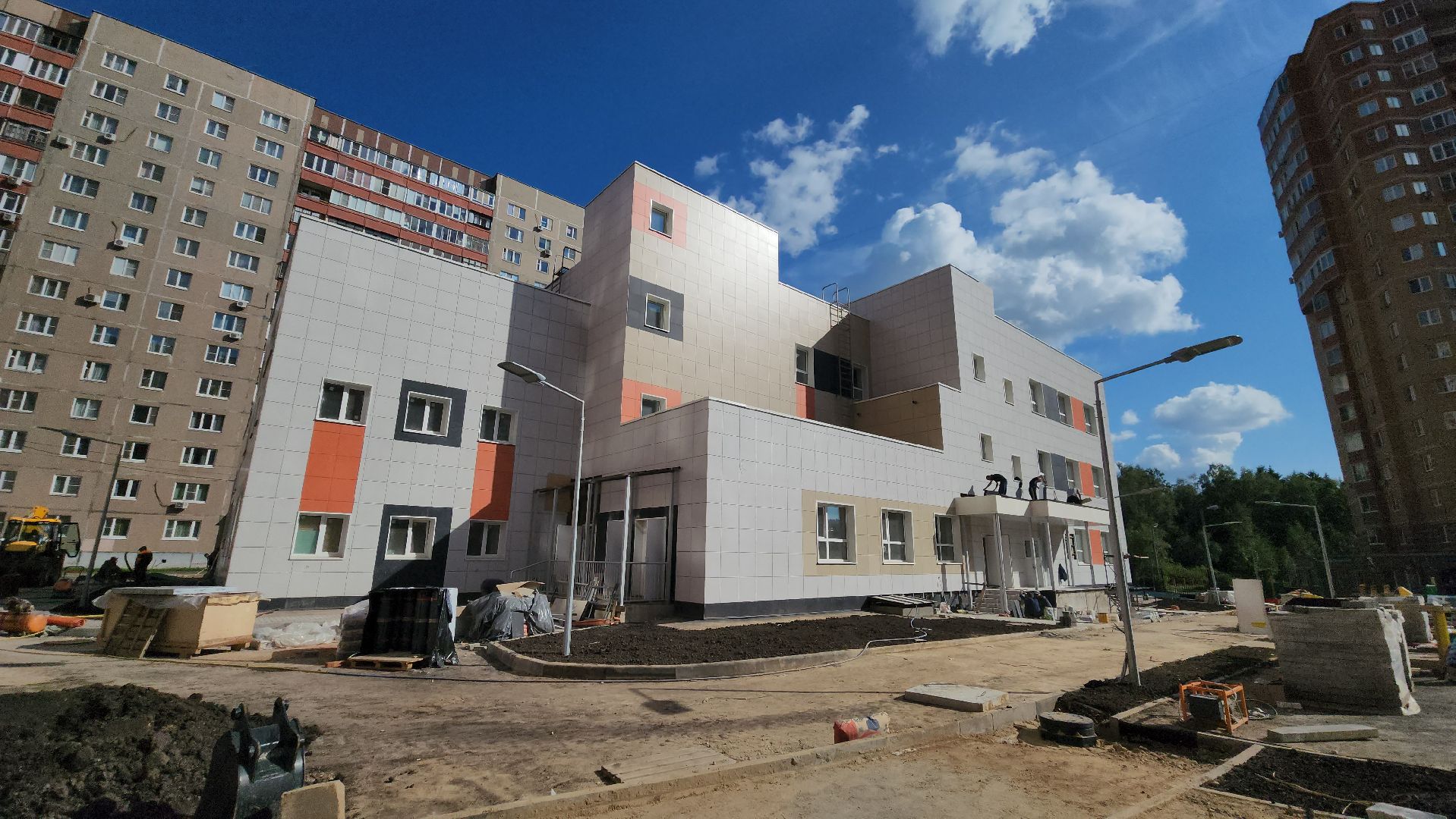 Детский сад, Лобня, строительство,