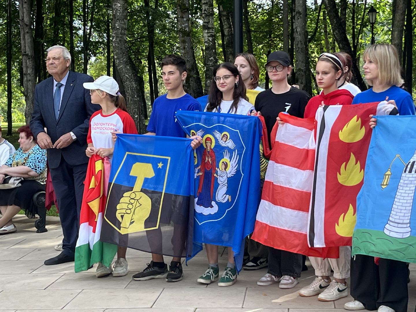 наро-фоминск, подольск, сад камней памяти и славы, патриотическая акция, юбилей великой победы,