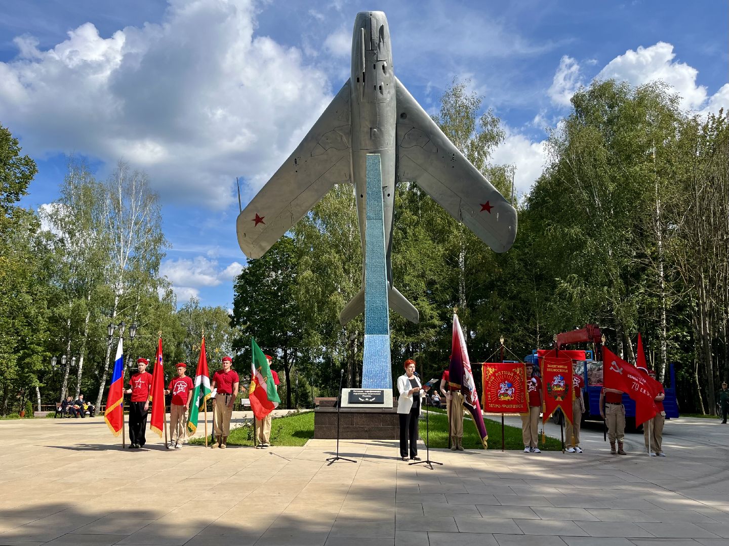 наро-фоминск, подольск, сад камней памяти и славы, патриотическая акция, юбилей великой победы,