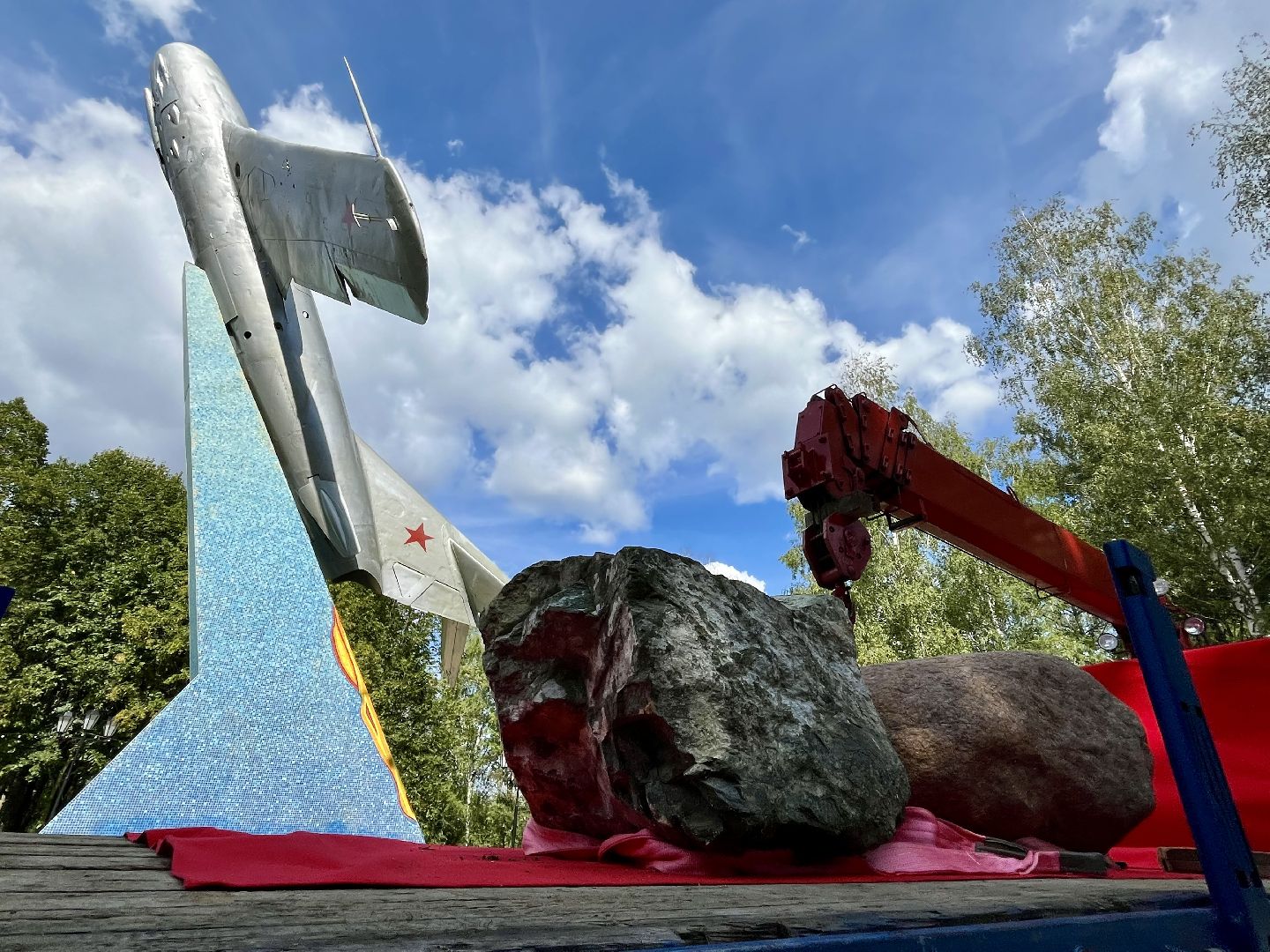 наро-фоминск, подольск, сад камней памяти и славы, патриотическая акция, юбилей великой победы,