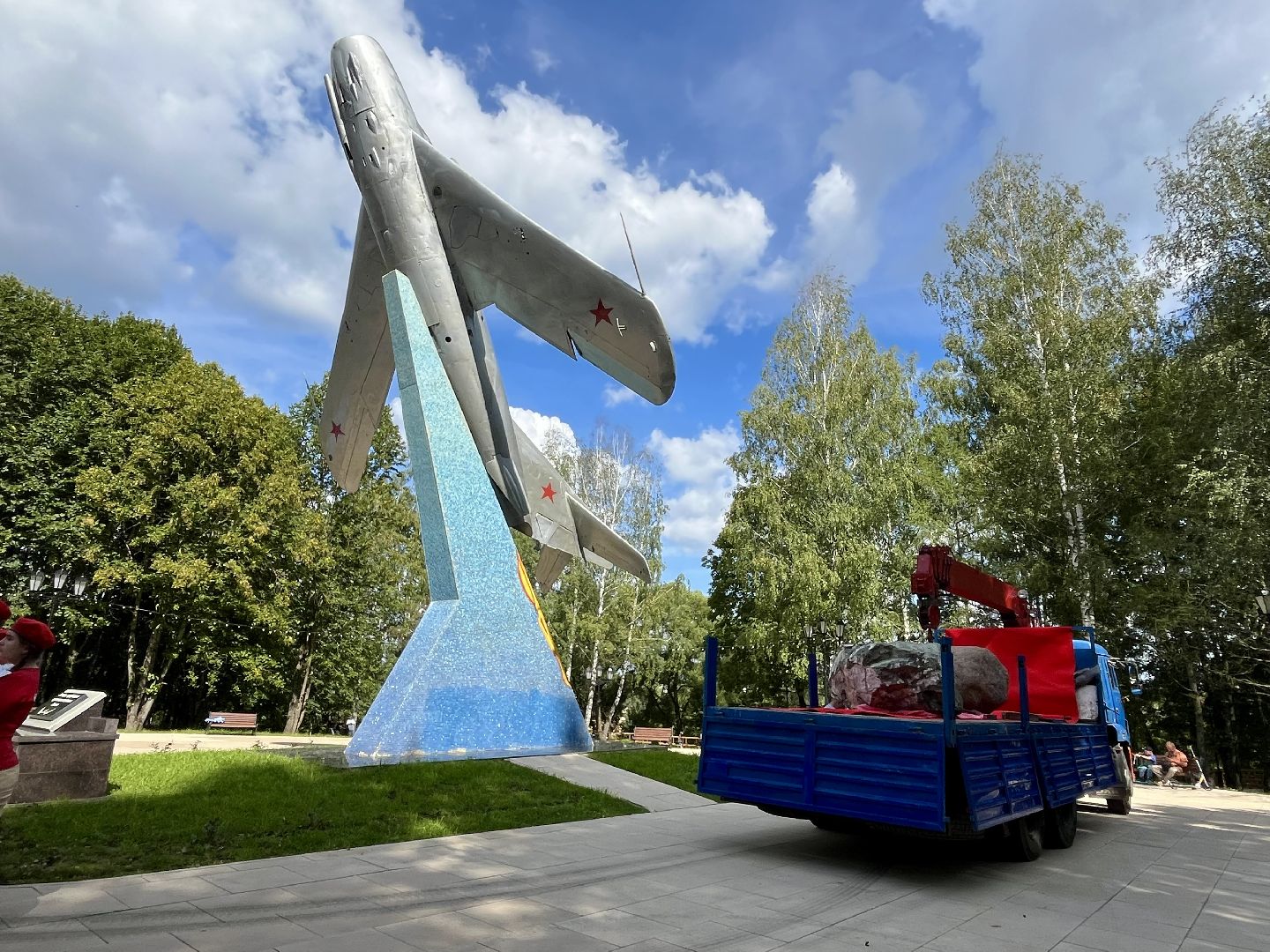 наро-фоминск, подольск, сад камней памяти и славы, патриотическая акция, юбилей великой победы,