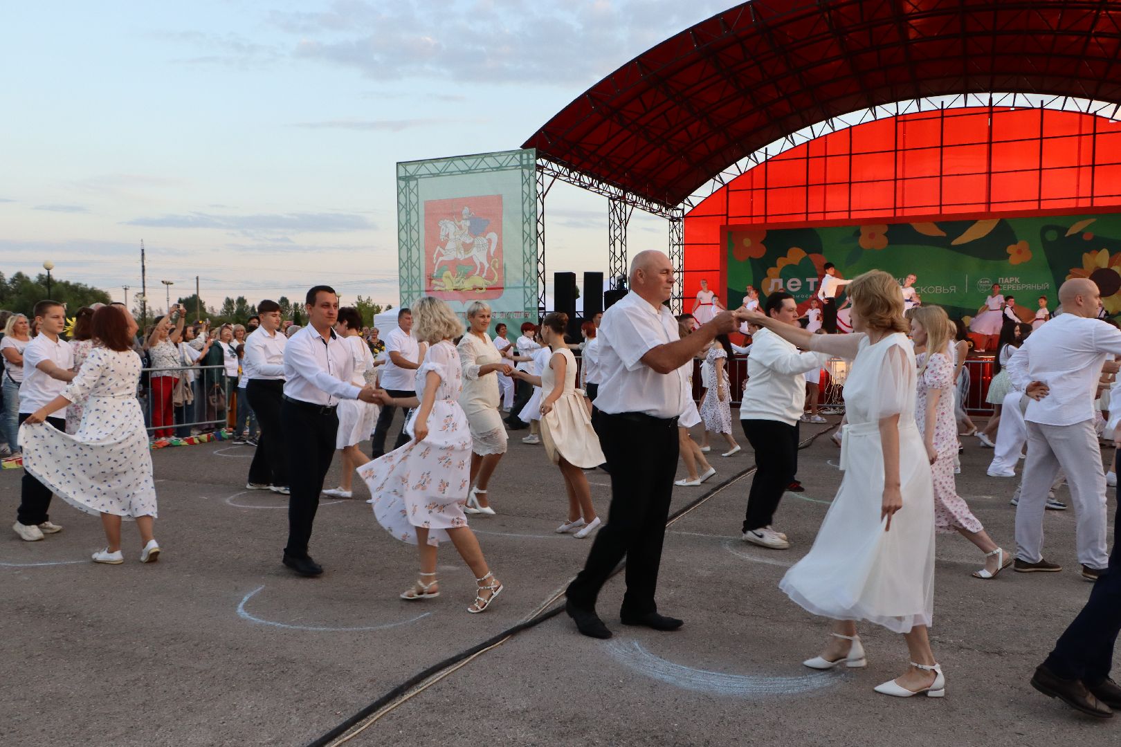 ПРО100 вальс, серебряные пруды, 100 лет серебряно-прудскому району, парк серебряный,