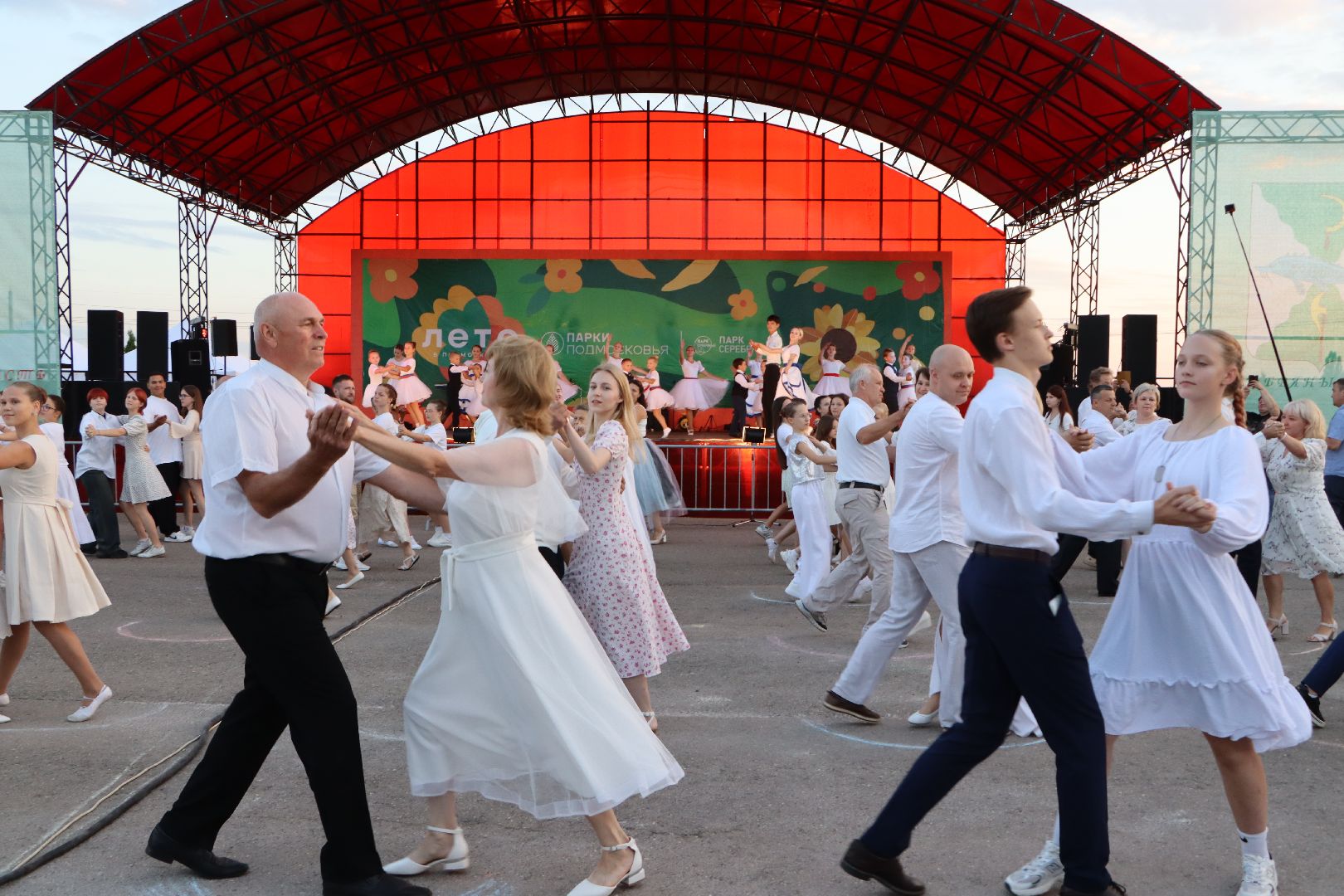 ПРО100 вальс, серебряные пруды, 100 лет серебряно-прудскому району, парк серебряный,