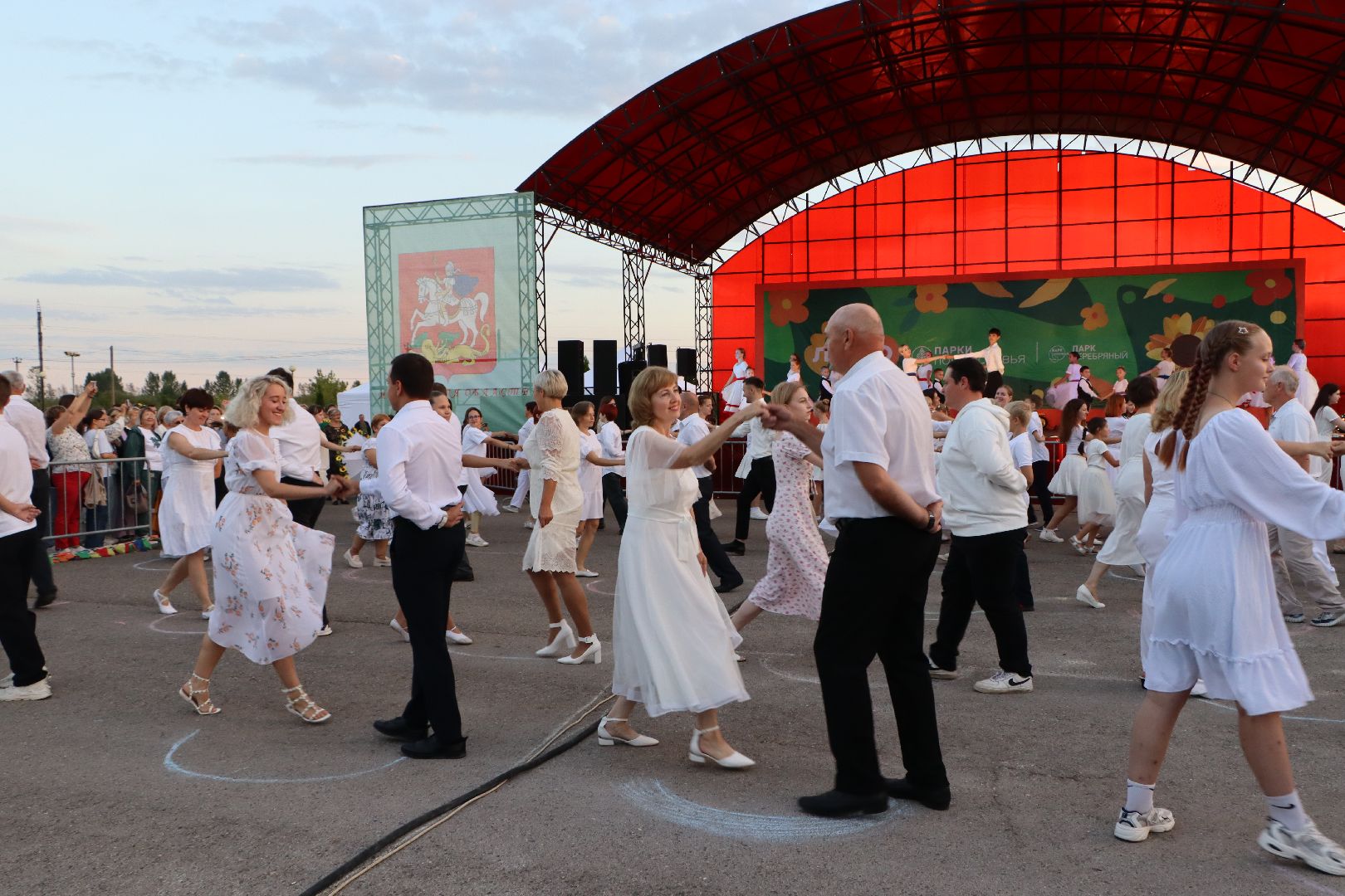 ПРО100 вальс, серебряные пруды, 100 лет серебряно-прудскому району, парк серебряный,