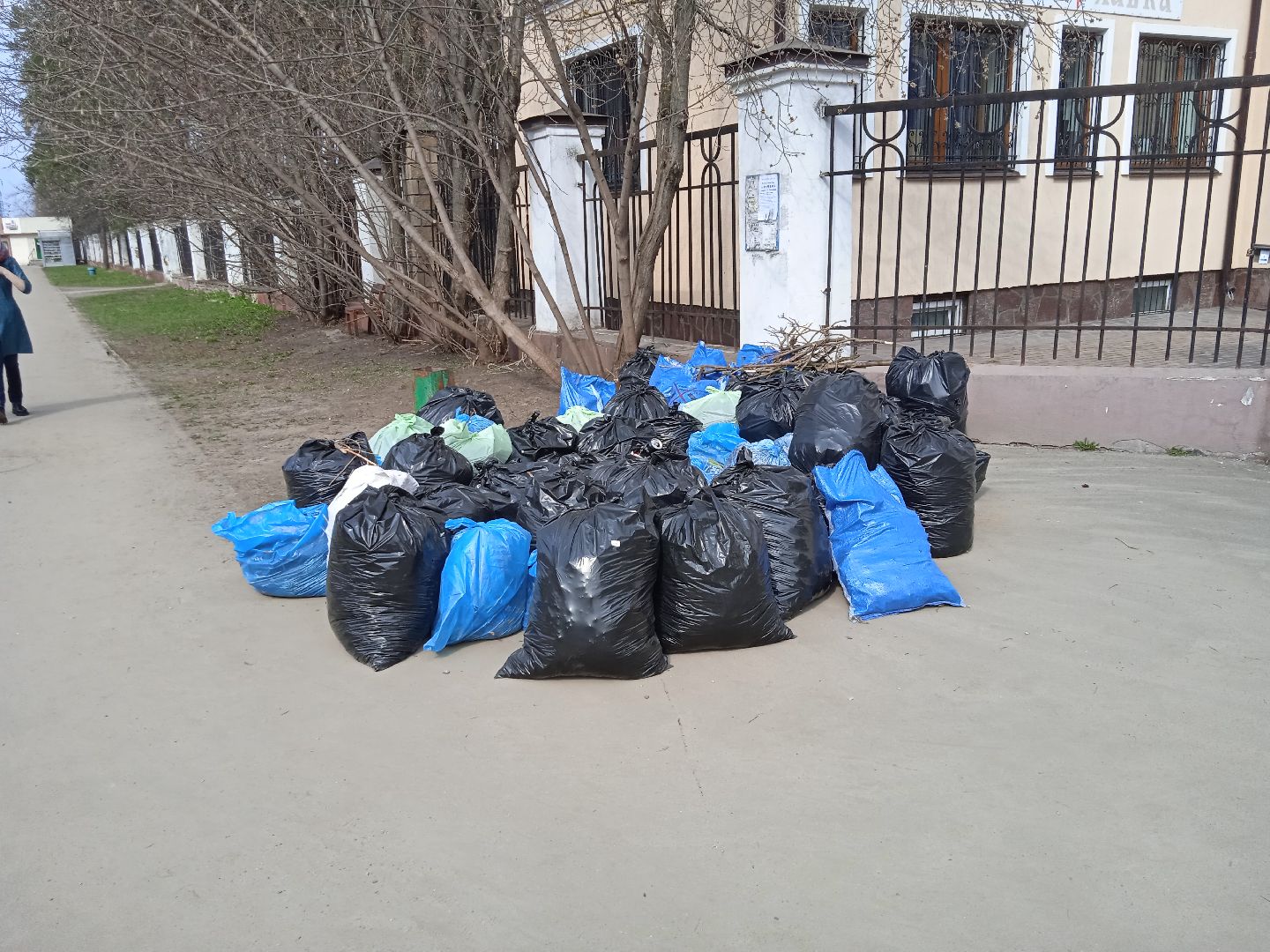 субботник, храм, Космо-Дамианский, уборка, территории, Жуковский