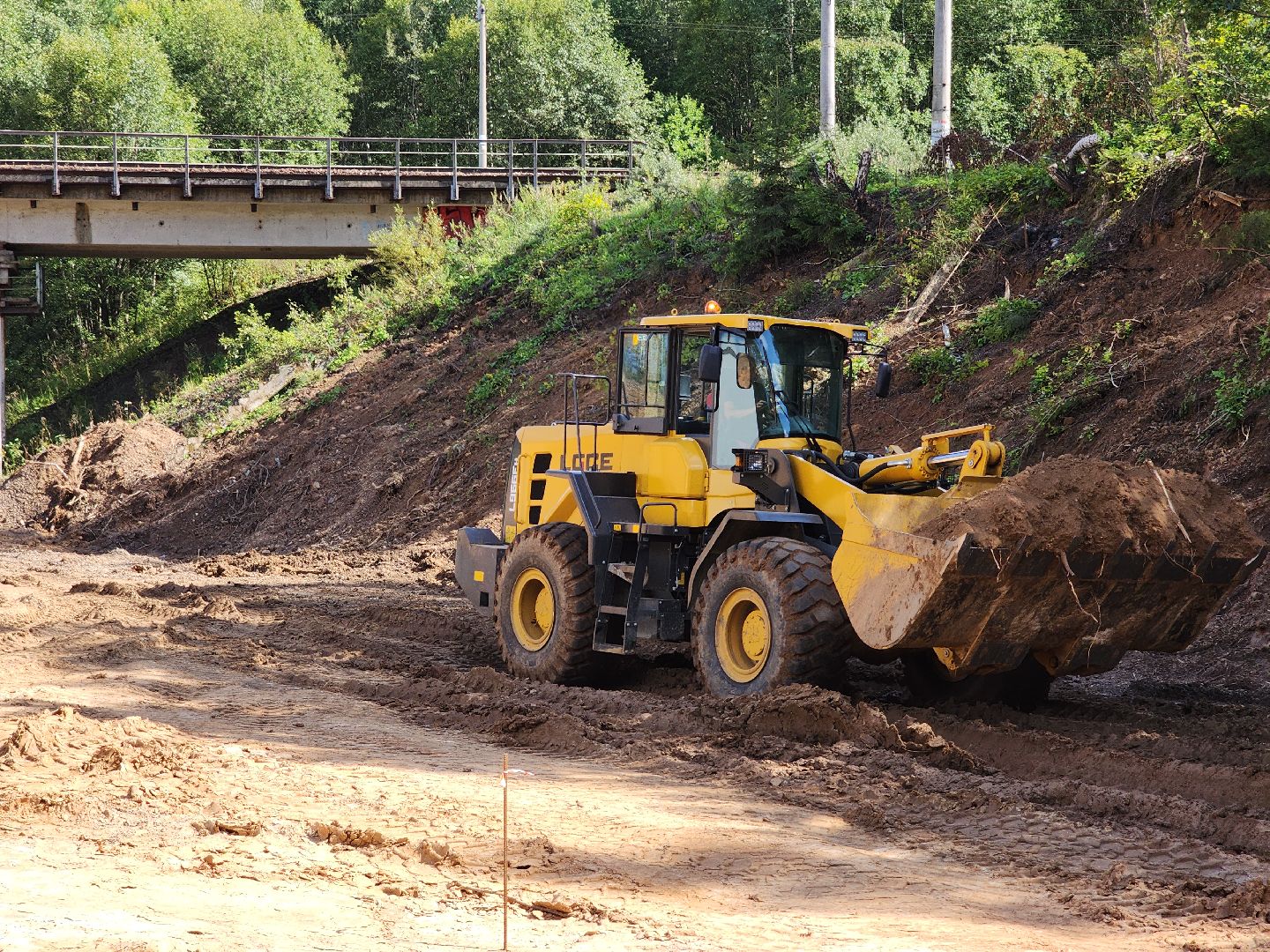 строительство дороги, объездная дорога, тучково, руза, рузский городской округ, московская область, подмосковье,