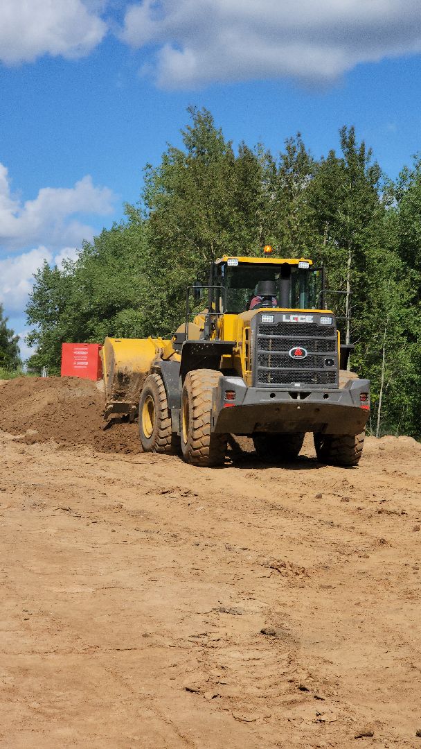 строительство дороги, объездная дорога, тучково, руза, рузский городской округ, московская область, подмосковье,