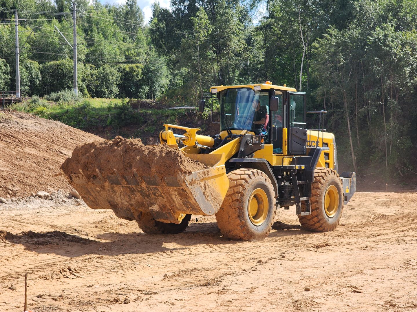 строительство дороги, объездная дорога, тучково, руза, рузский городской округ, московская область, подмосковье,