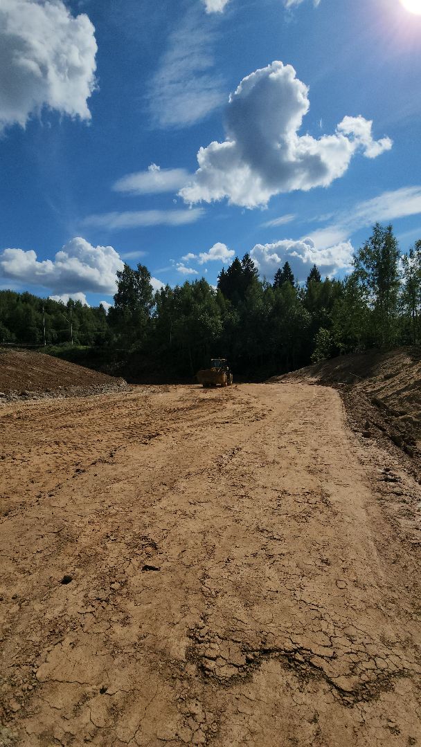 строительство дороги, объездная дорога, тучково, руза, рузский городской округ, московская область, подмосковье,