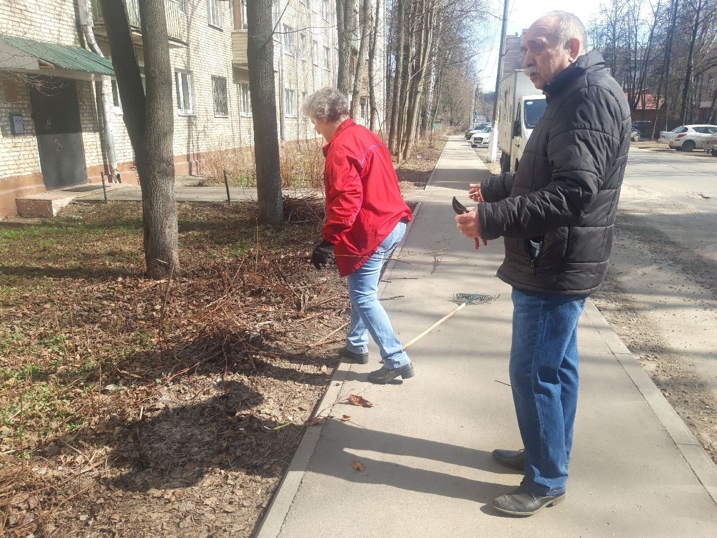 пенсионеры, доброе дело,