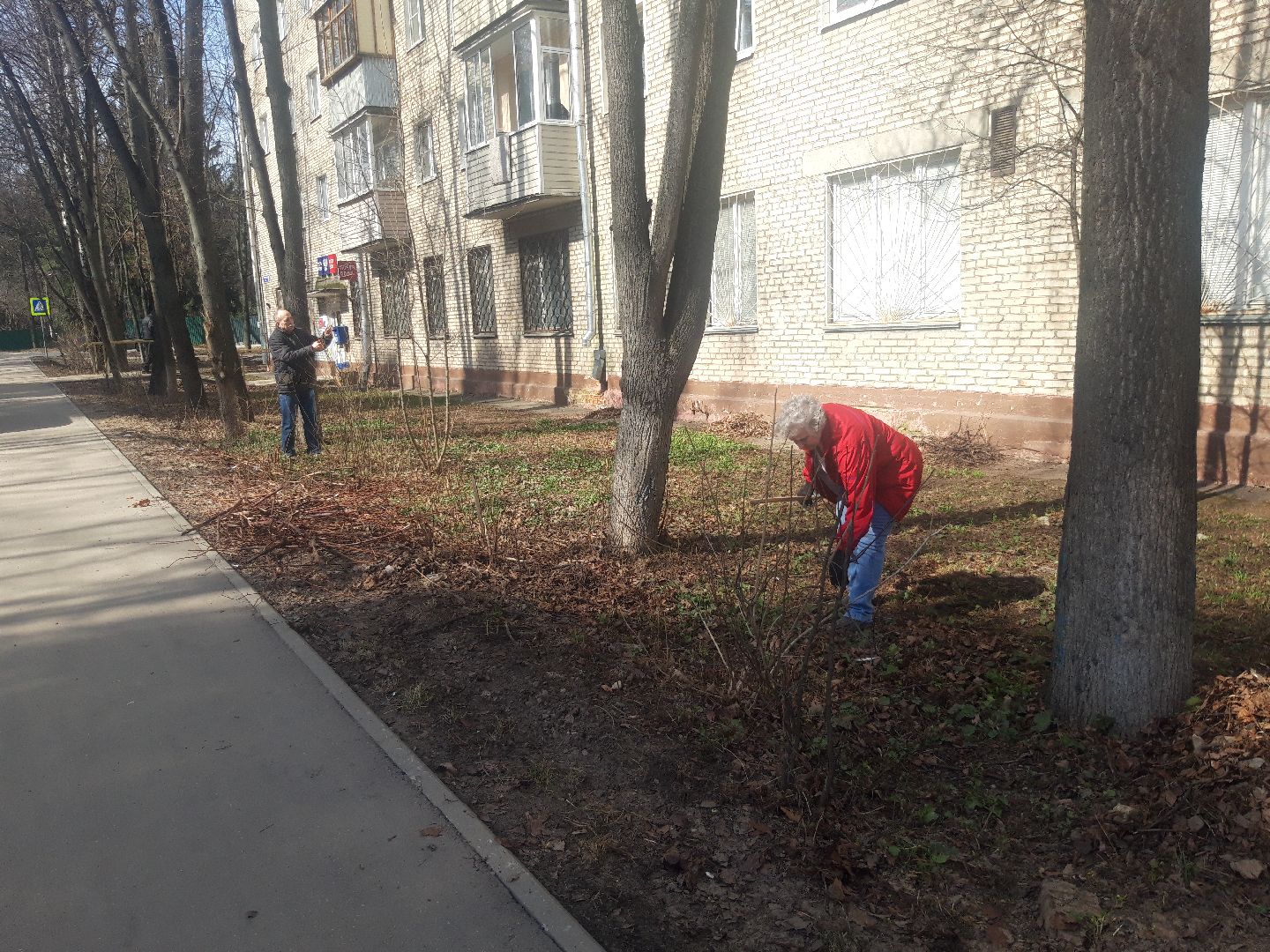 пенсионеры, доброе дело,