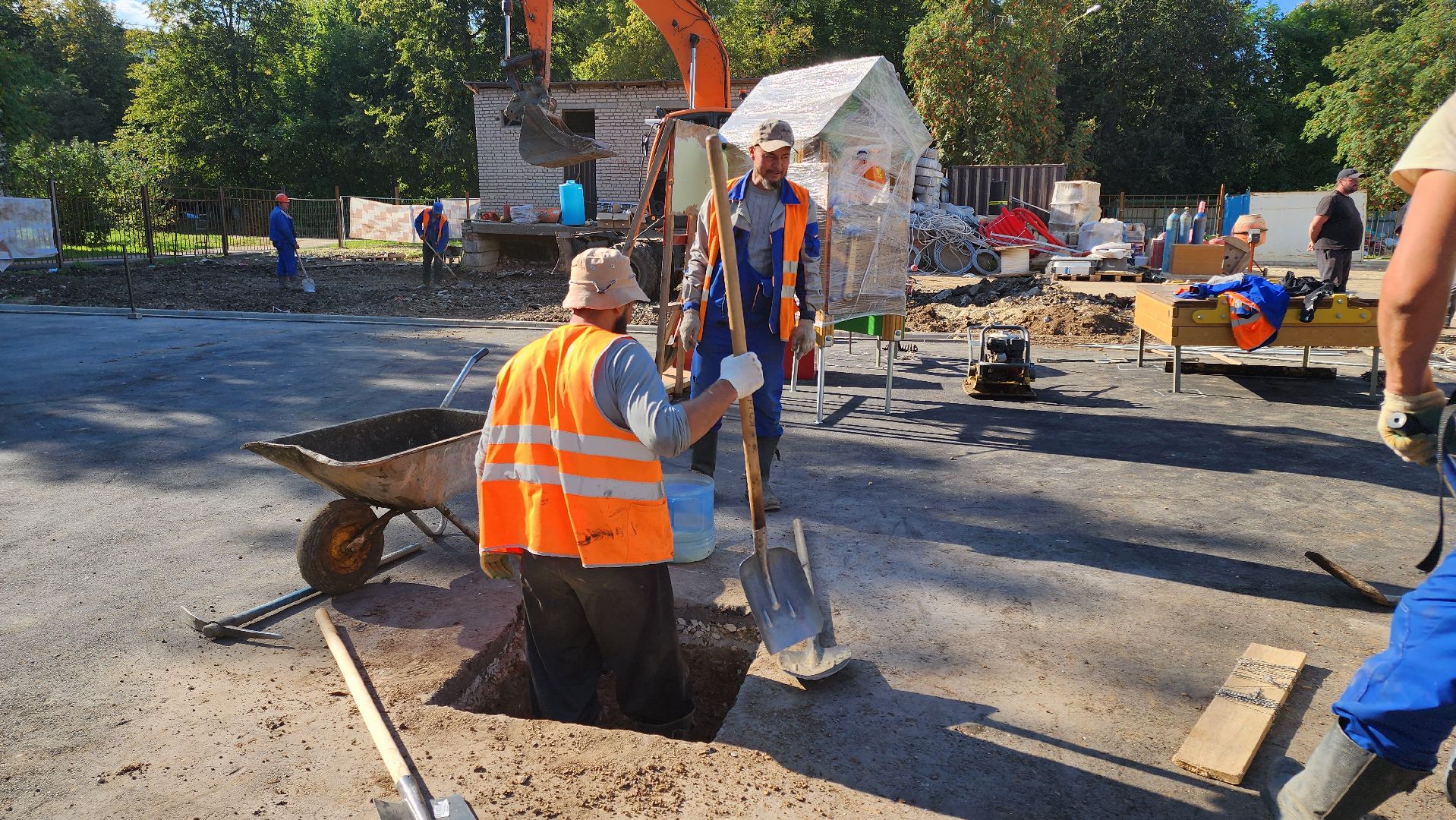 кашира, ожерелье, капитальный ремонт, детский сад, школа 10,