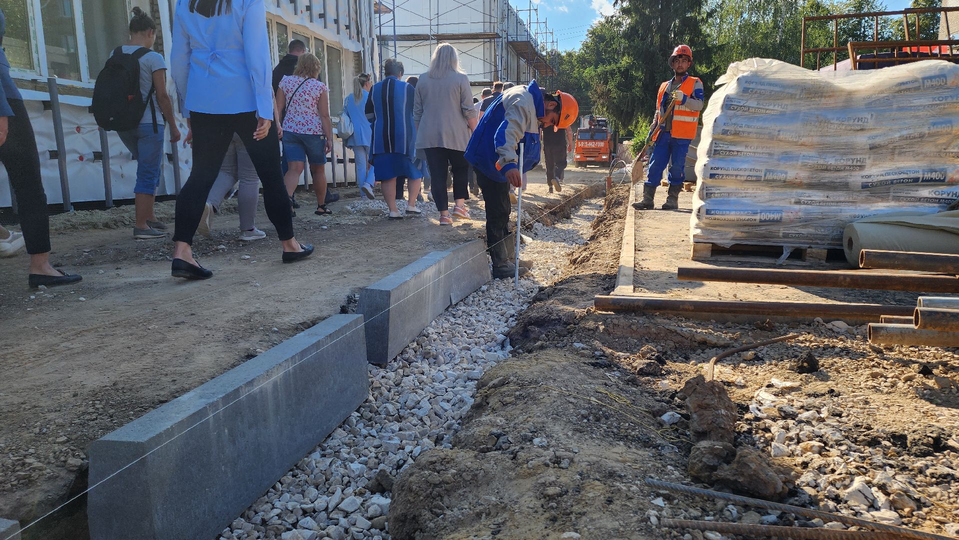 кашира, ожерелье, капитальный ремонт, детский сад, школа 10,