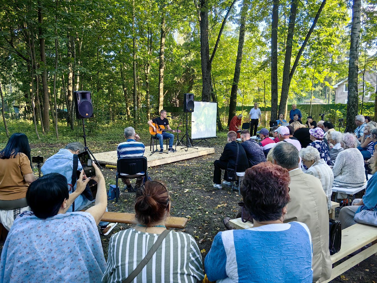 фестиваль, поэзия, стихи, песни, Анатолий Ветров, барды, поселок Загорянский,