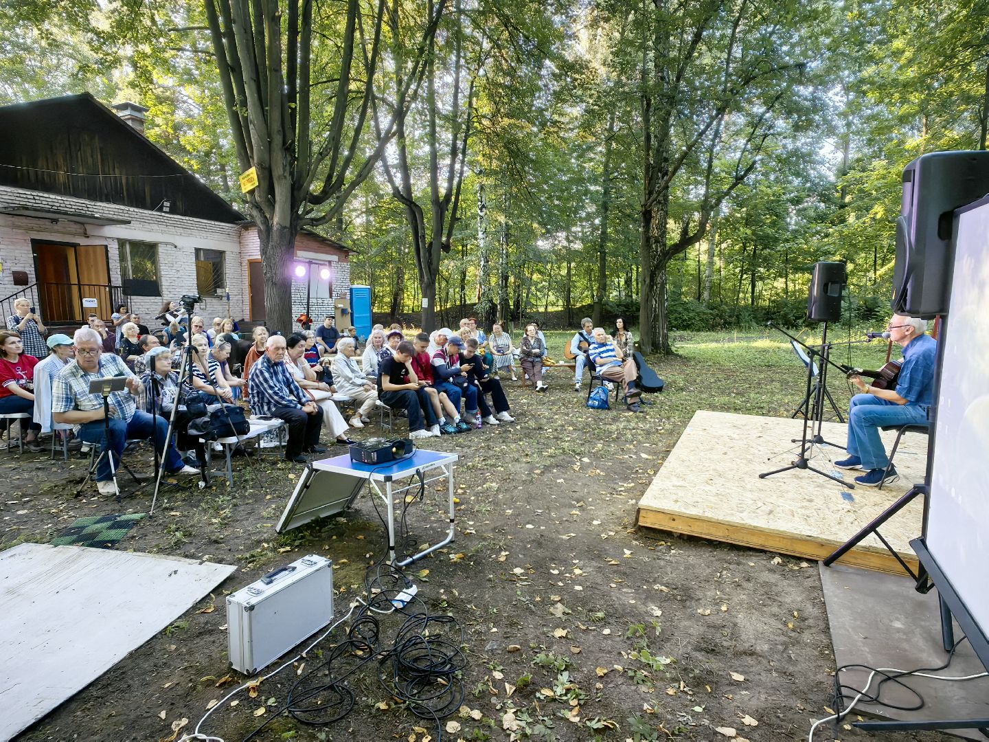 фестиваль, поэзия, стихи, песни, Анатолий Ветров, барды, поселок Загорянский,