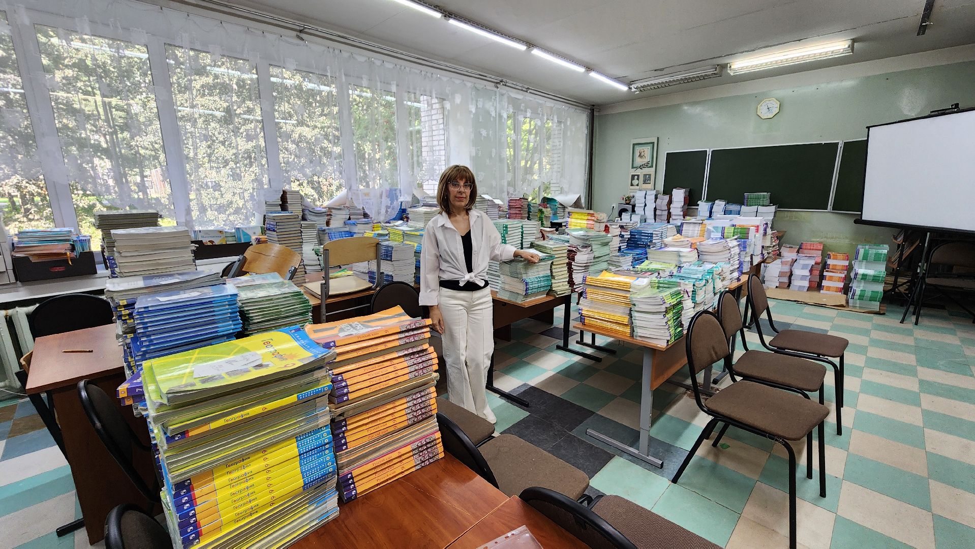 протвино, гимназия, подготовка к 1 сентября, книгообеспечение,