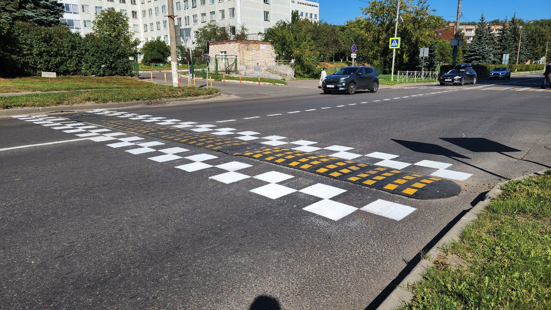 дорожная разметка, подготовка к 1 сентября, дорожные работы,