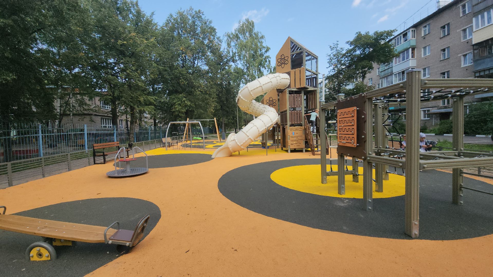 Павловский Посад, Городской округ Павловский Посад, Двор, Дети, Люди,