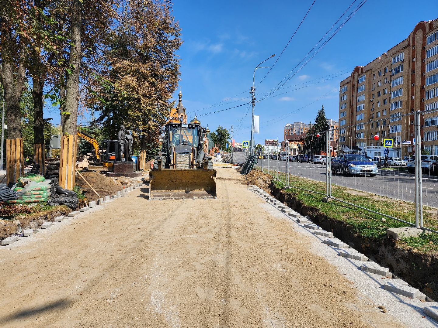 раменское, благоустройство, реконструкция площади победы,