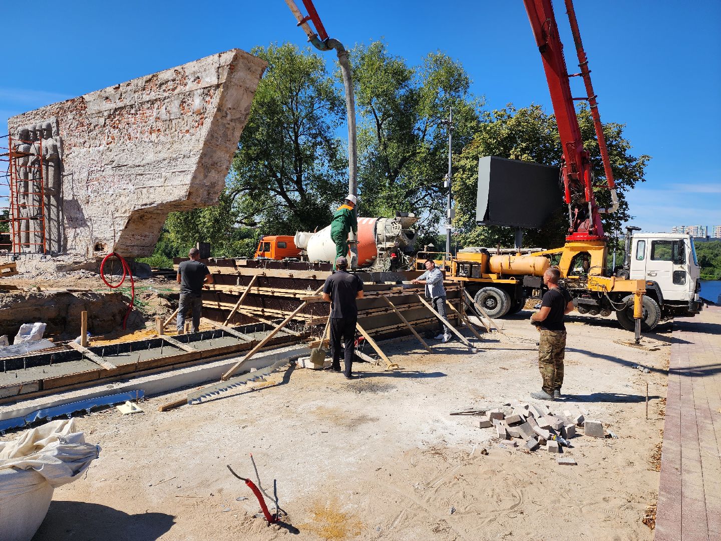 раменское, благоустройство, реконструкция площади победы,