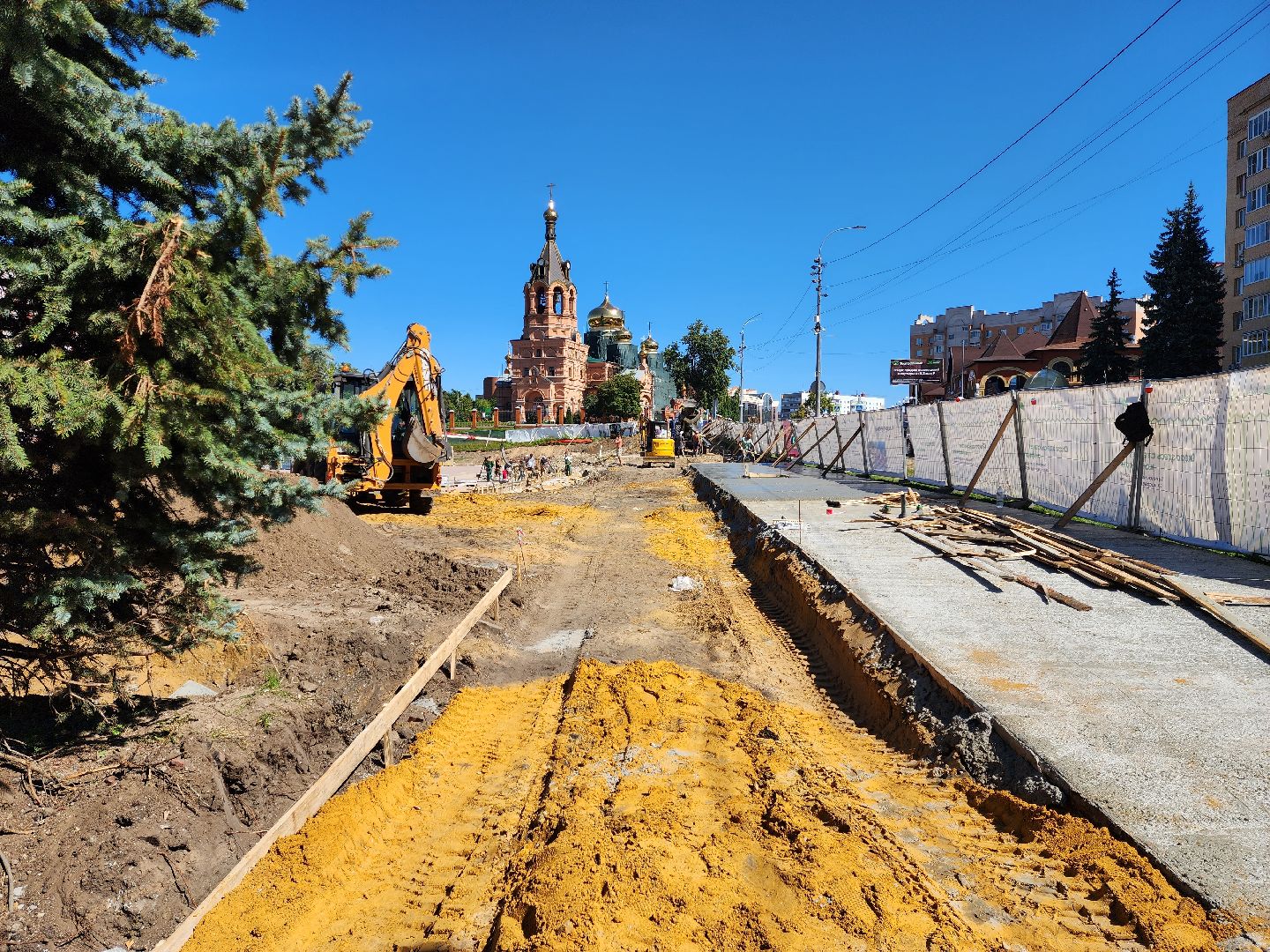 раменское, благоустройство, реконструкция площади победы,