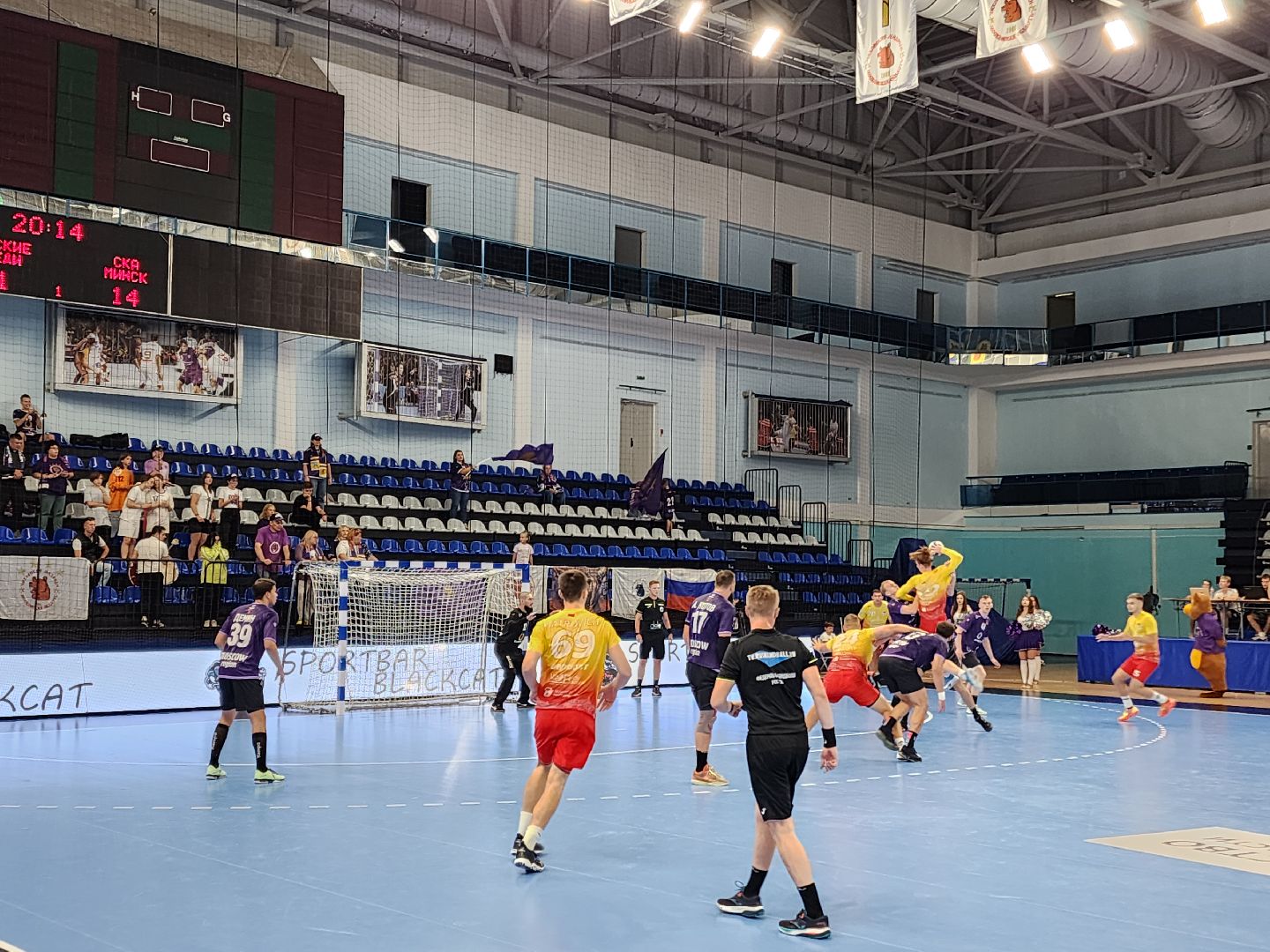 Чехов, дворец спорта Олимпийский, международный турнир по гандболу, Кубок губернатора Московской области, Чеховские медведи, победители, призеры,