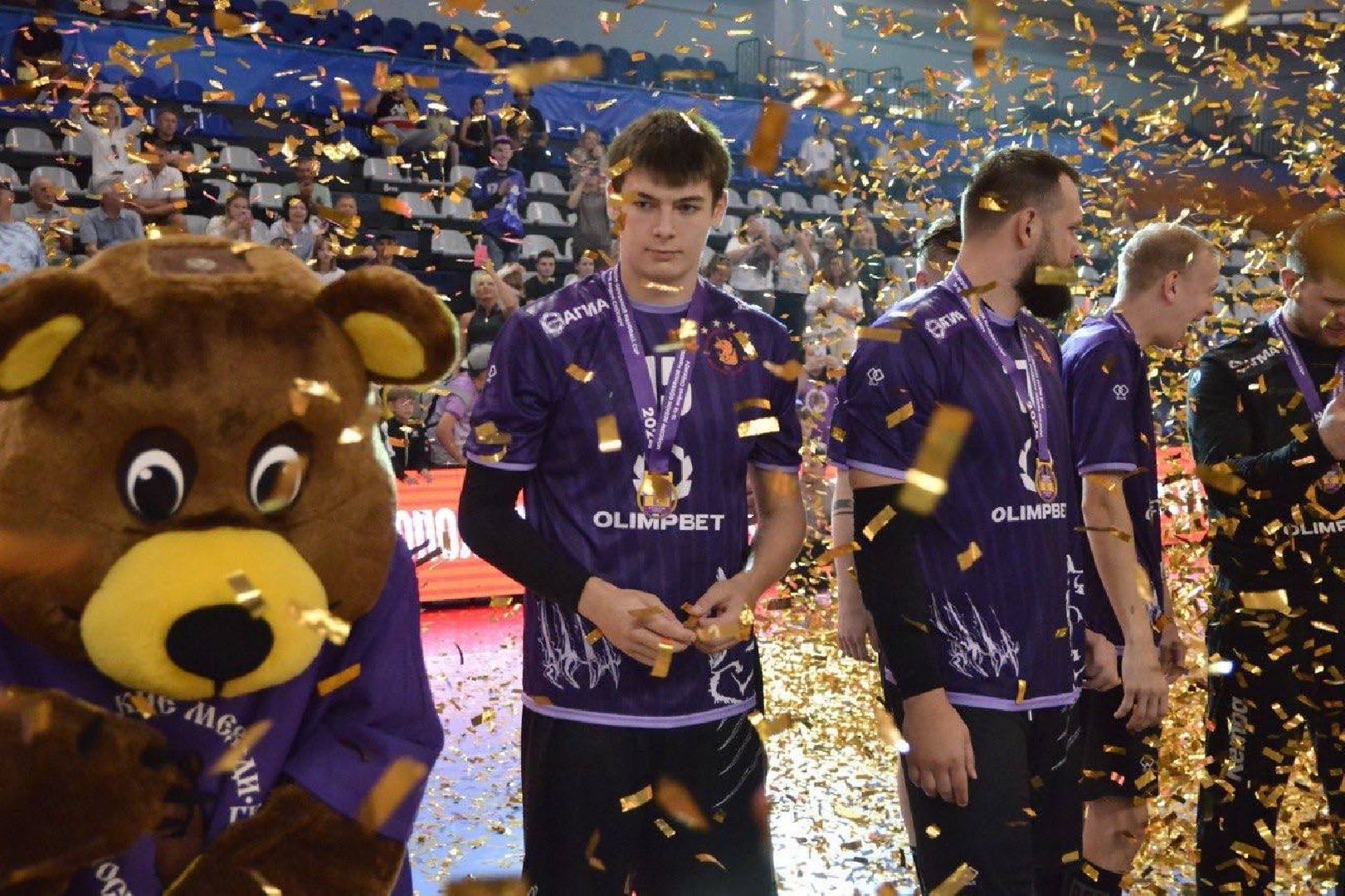 Чехов, дворец спорта Олимпийский, международный турнир по гандболу, Кубок губернатора Московской области, Чеховские медведи, победители, призеры,