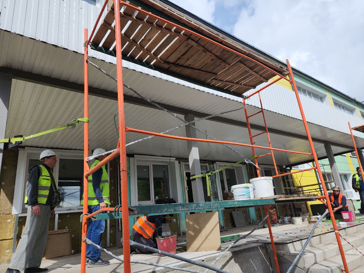 серпухов, подмосковье, капремонт школы, ремонт,