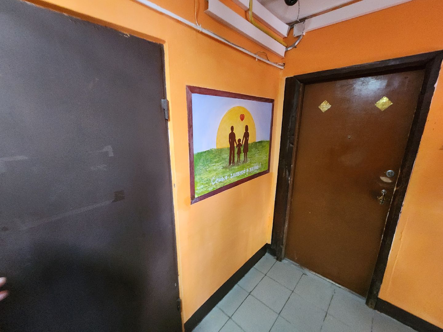 серпухов, жкх, рисунок в подъезде, Лучший подъезд Подмосковья, управляющая компания,