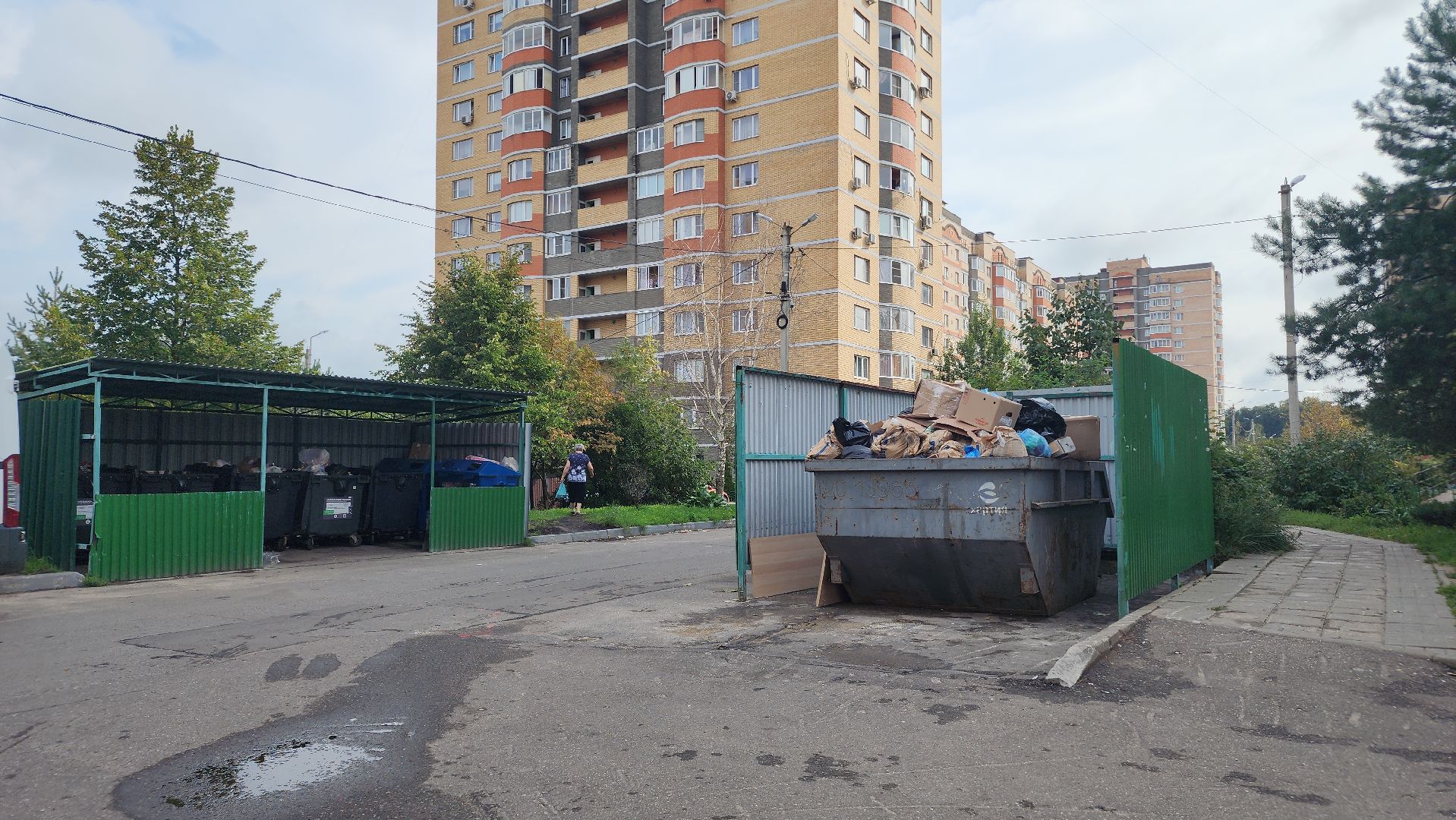 Экология, вывоз отходов, крупногабаритные отходы, раздельный сбор мусора, Лосино-Петровский, хартия,