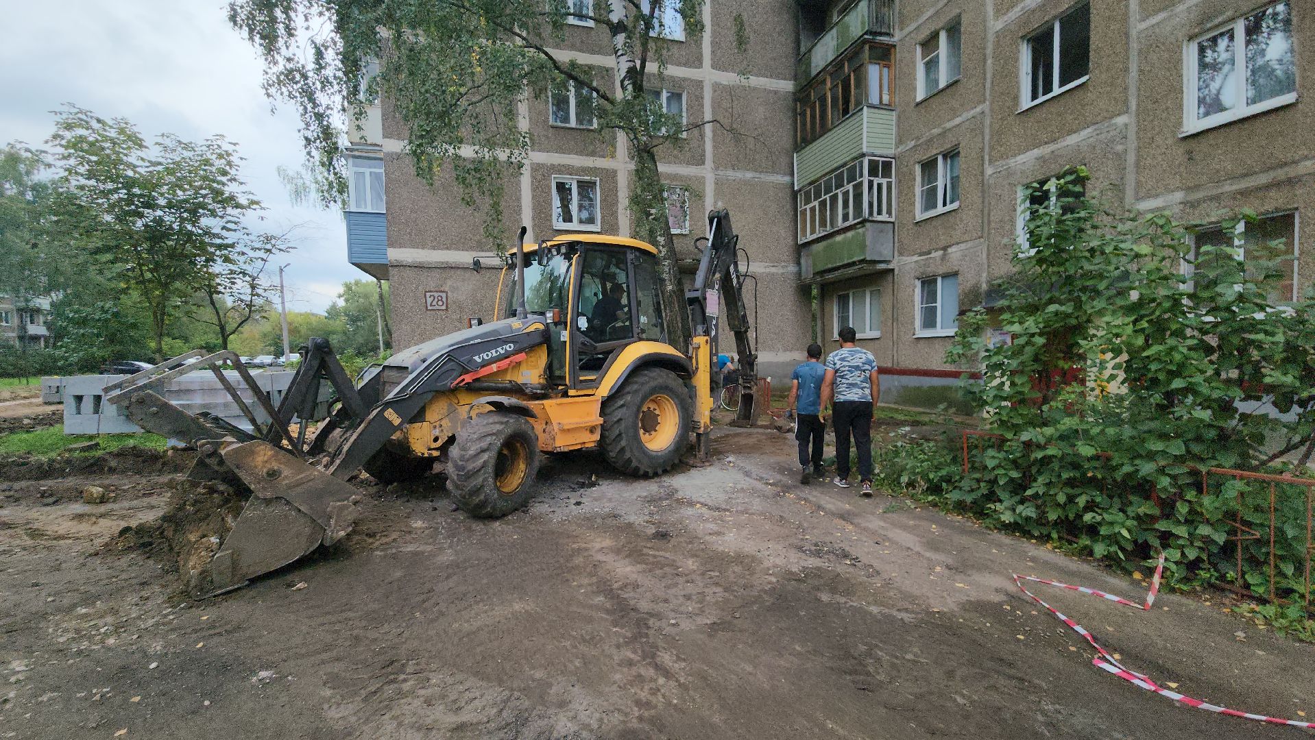 егорьевск, благоустройство, парковка, проезд, двор, двор асфальт,