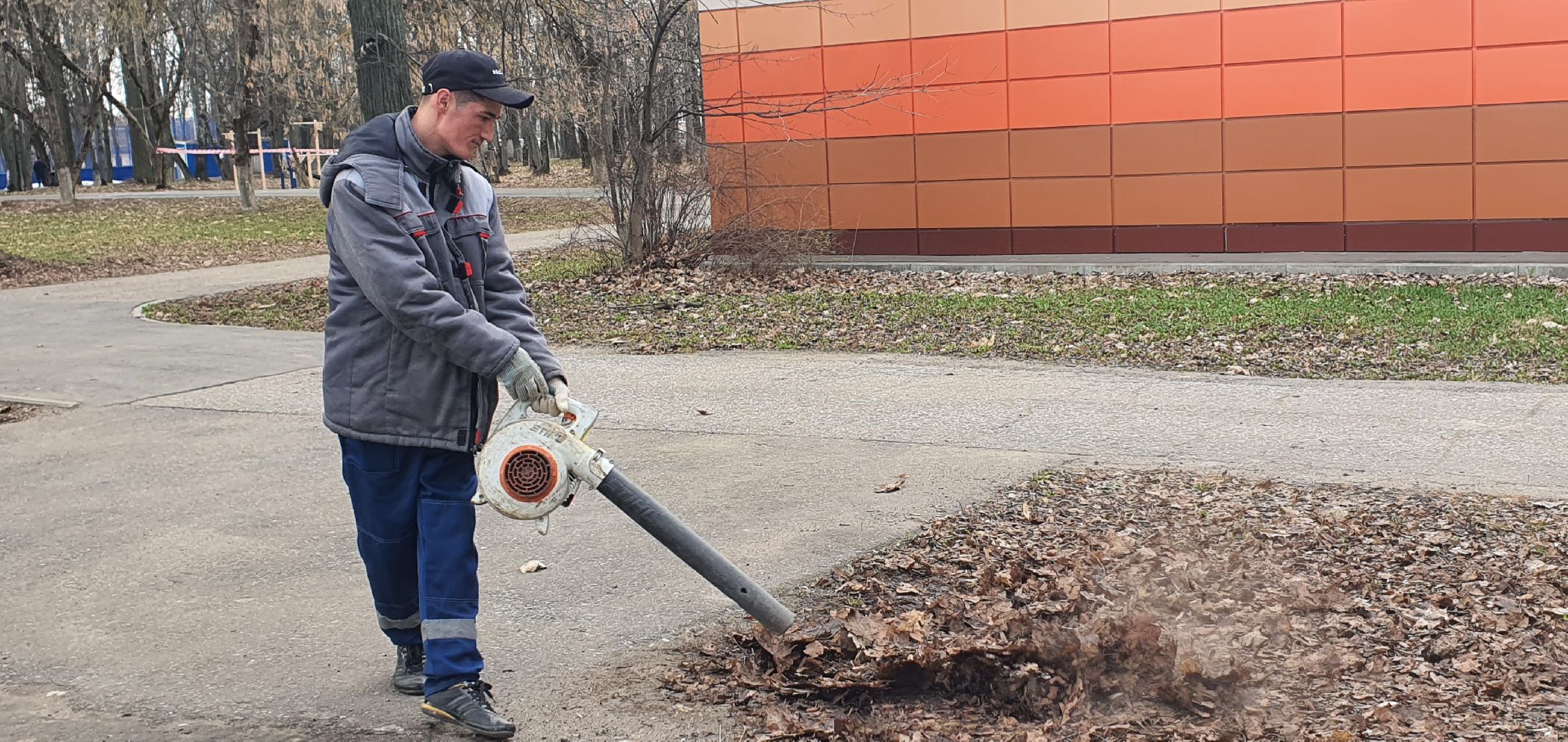 Парки Подмосковья, весенние перемены, Домодедово
