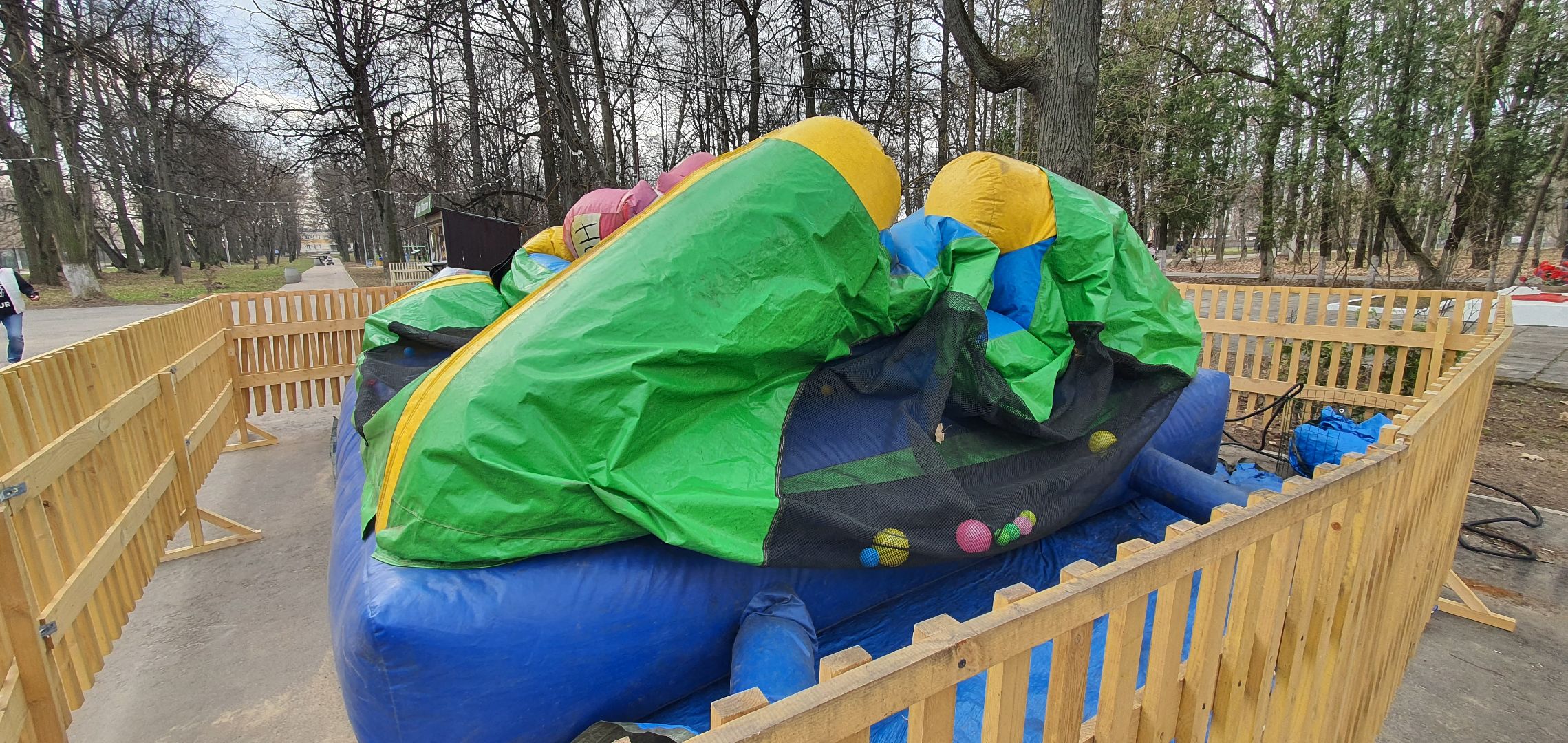 Парки Подмосковья, весенние перемены, Домодедово