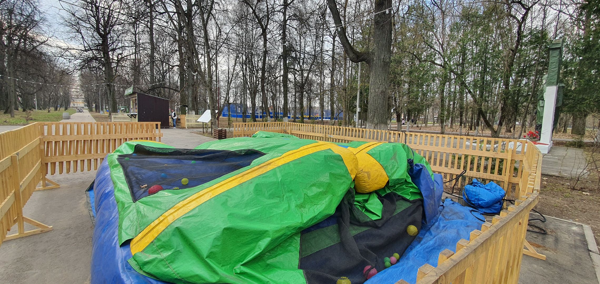 Парки Подмосковья, весенние перемены, Домодедово