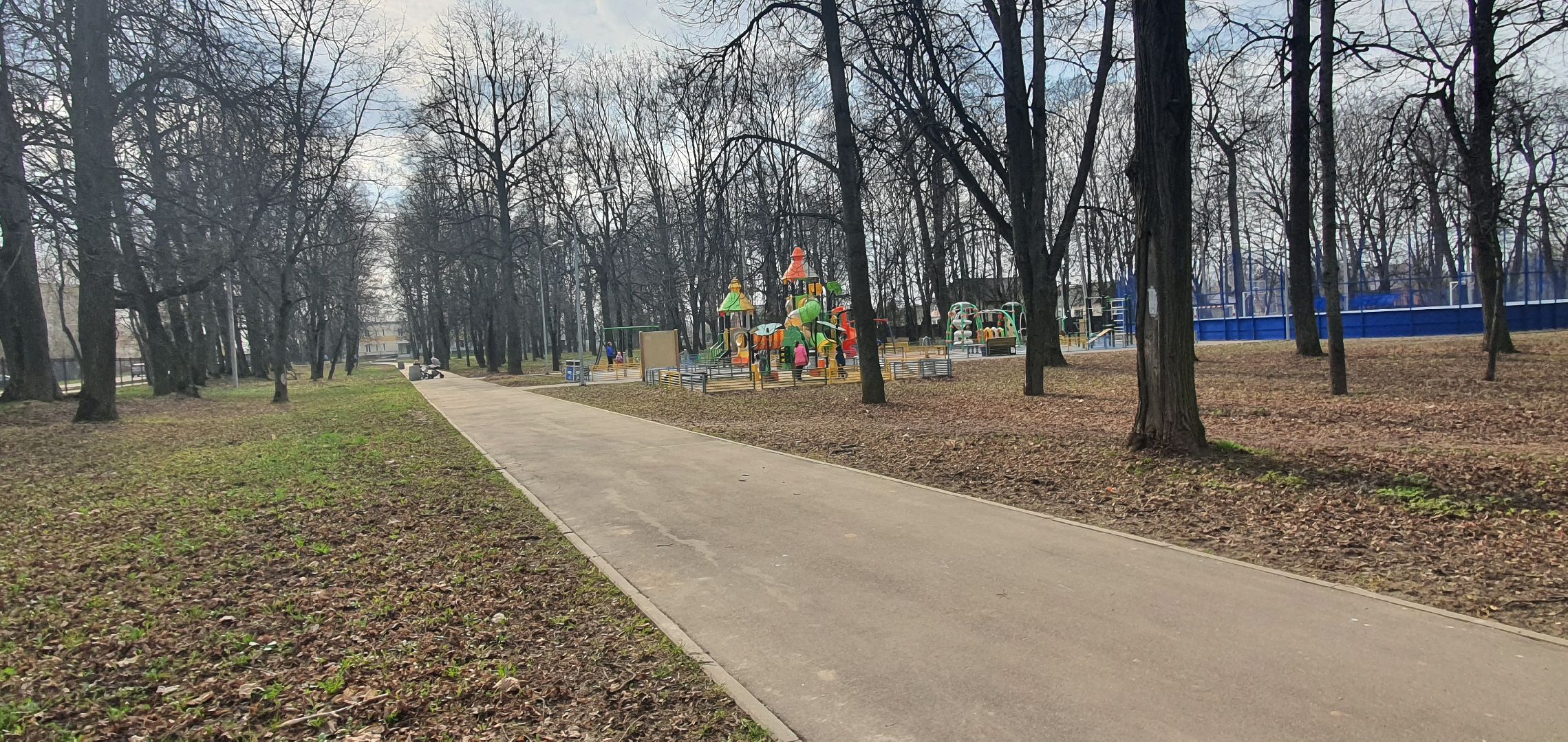 Парки Подмосковья, весенние перемены, Домодедово