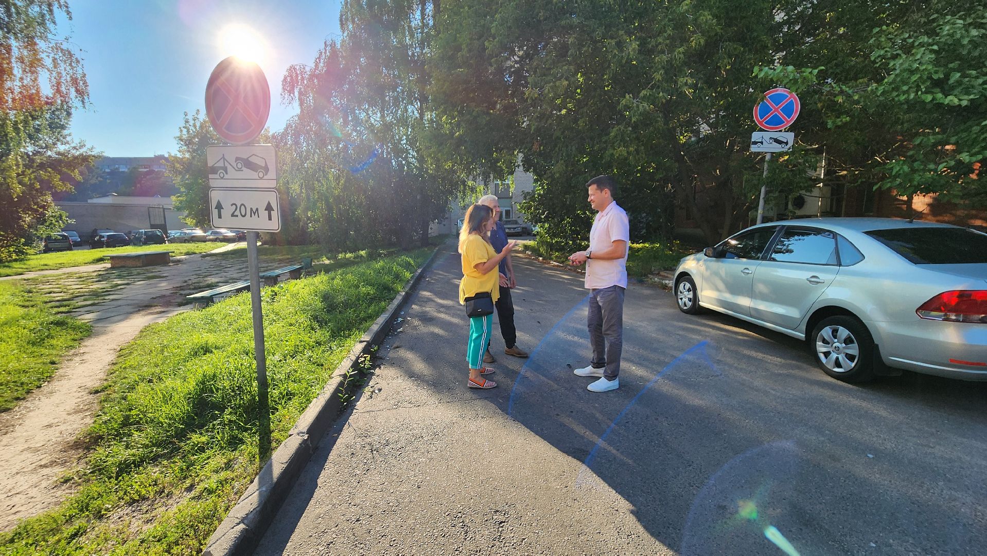 запрещающие знаки, чуткая власть, встреча с жителями, решение проблемы, протвино, серпухов,