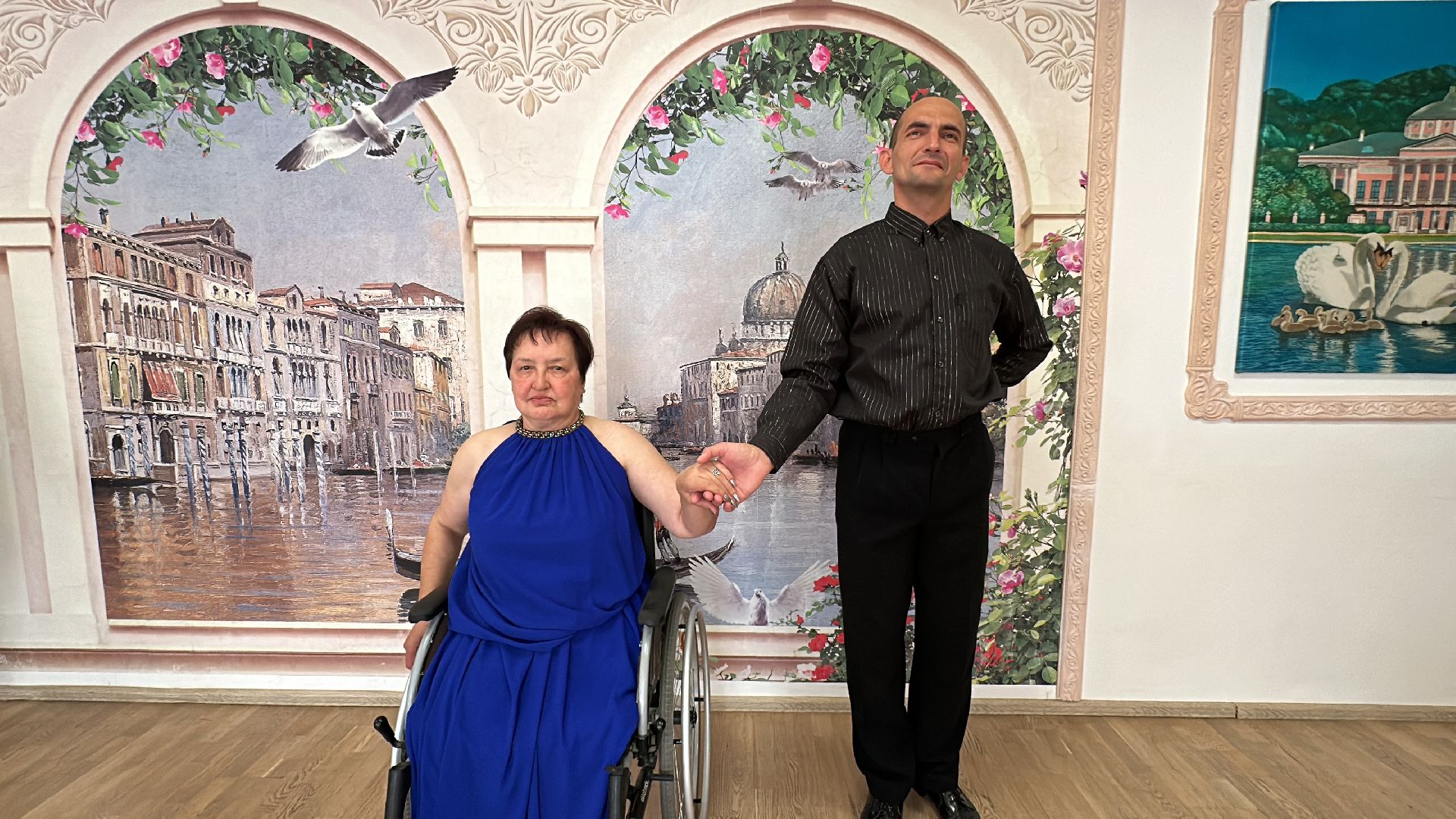 Клин, общество, медицина, танцы, инвалиды,