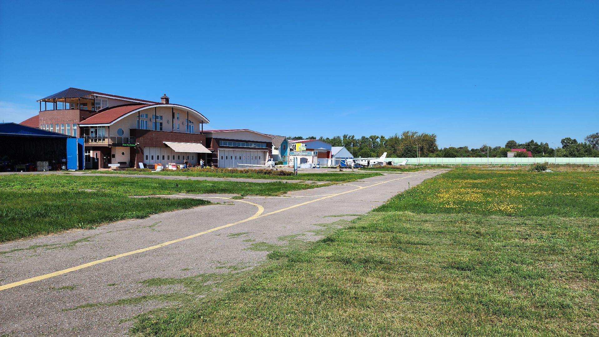 кашира, аэродром северка, авимоделисты, полет на самолете, гражданская авиация,