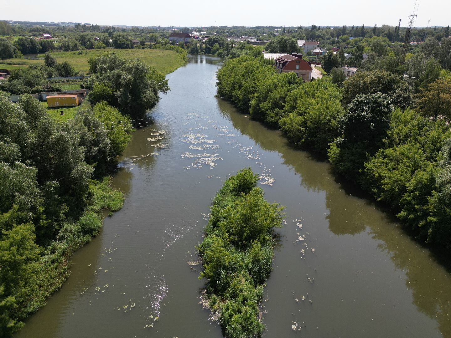 видео с коптера, мост, дороги,