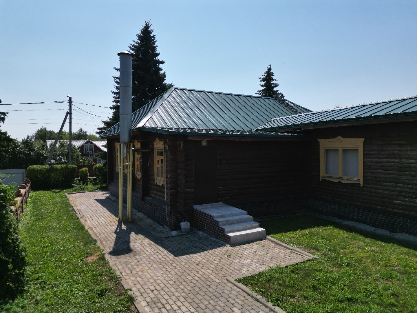 видео с коптера, музей, серебряные пруды,