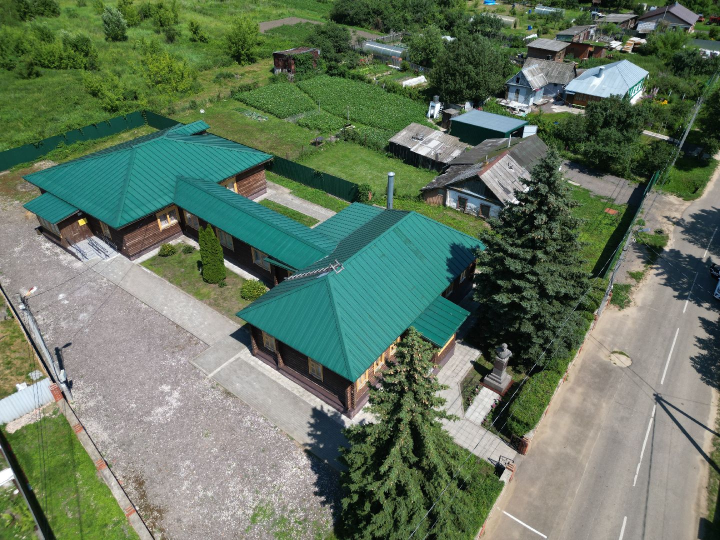 видео с коптера, музей, серебряные пруды,