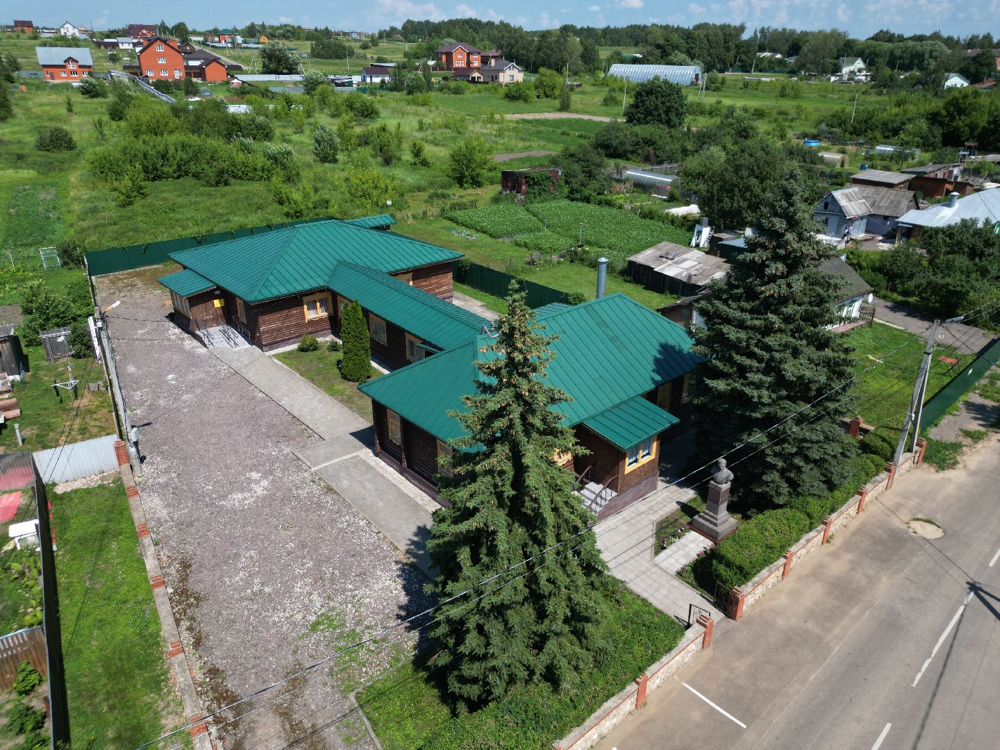 видео с коптера, музей, серебряные пруды,