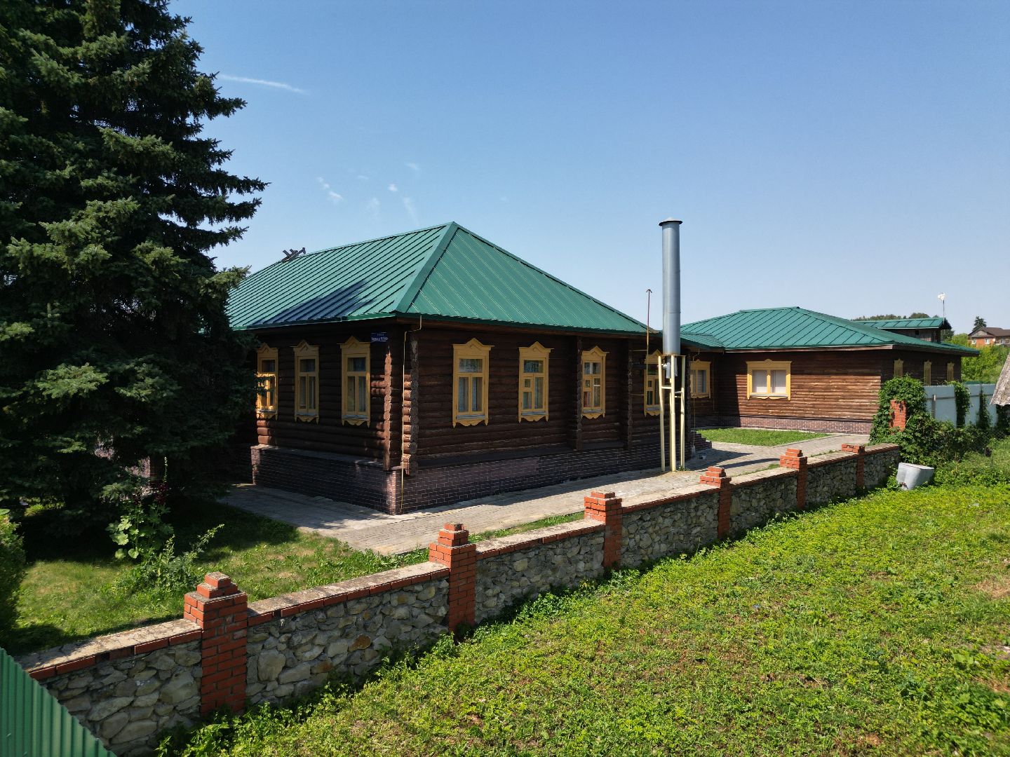 видео с коптера, музей, серебряные пруды,