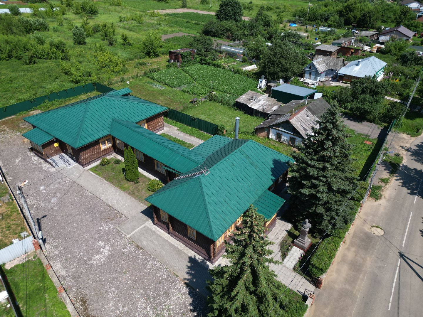 видео с коптера, музей, серебряные пруды,