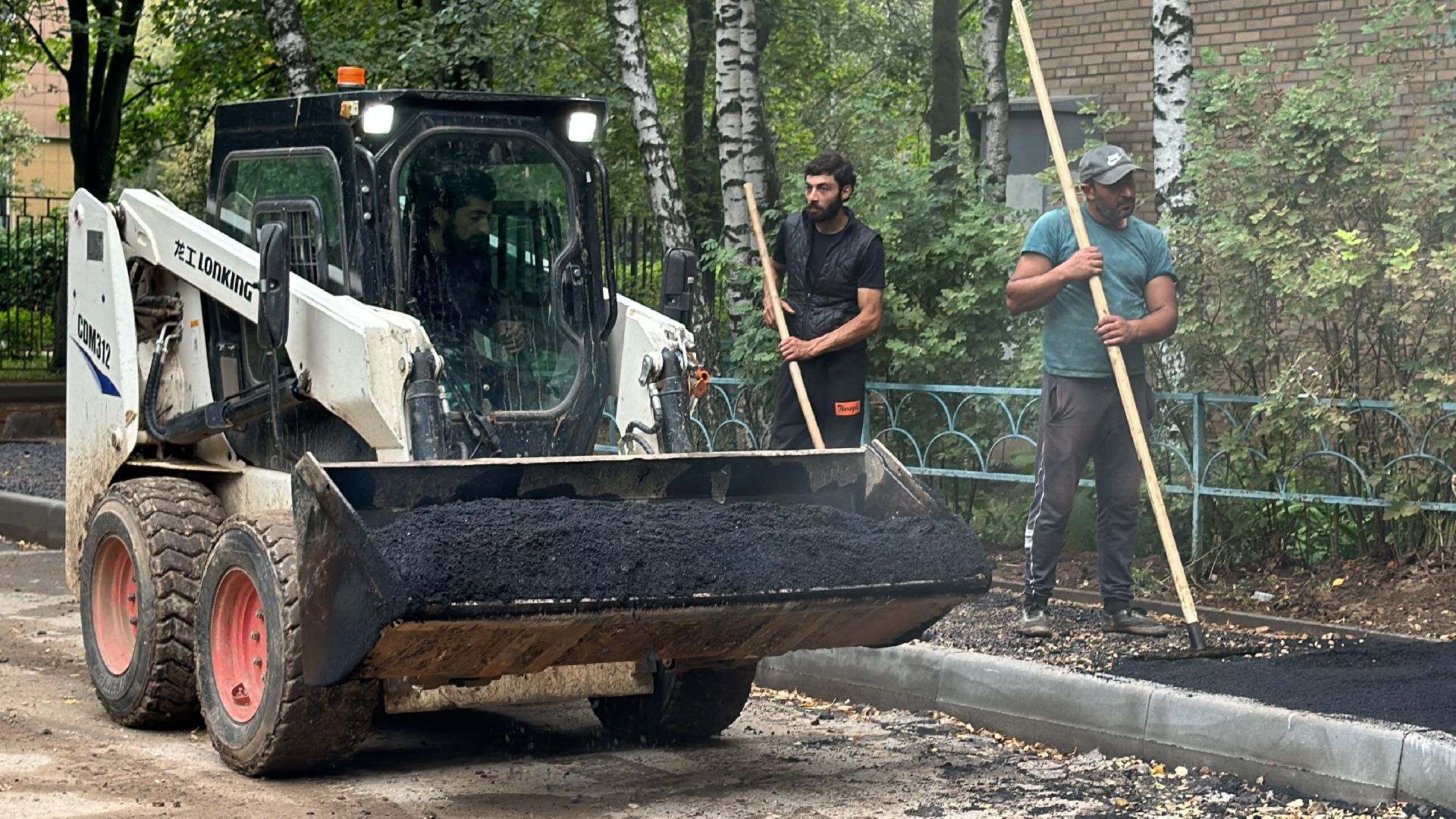 Благоустройство дворов в Одинцово, комплексное благоустройство, Ремонт тротуаров,