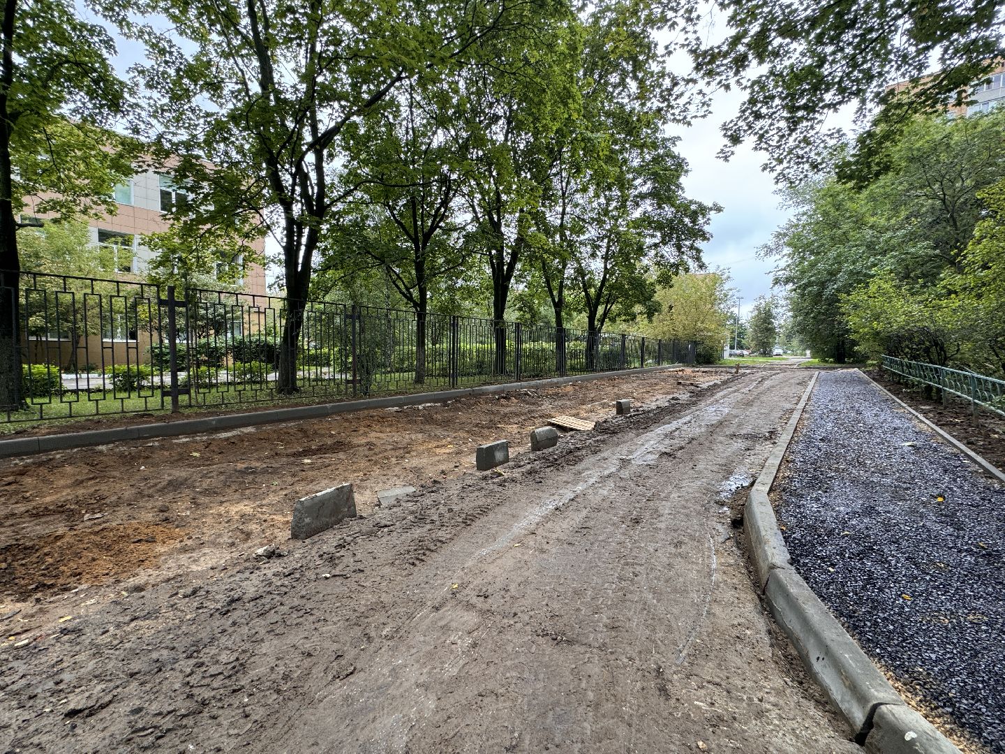 Благоустройство дворов в Одинцово, комплексное благоустройство, Ремонт тротуаров,