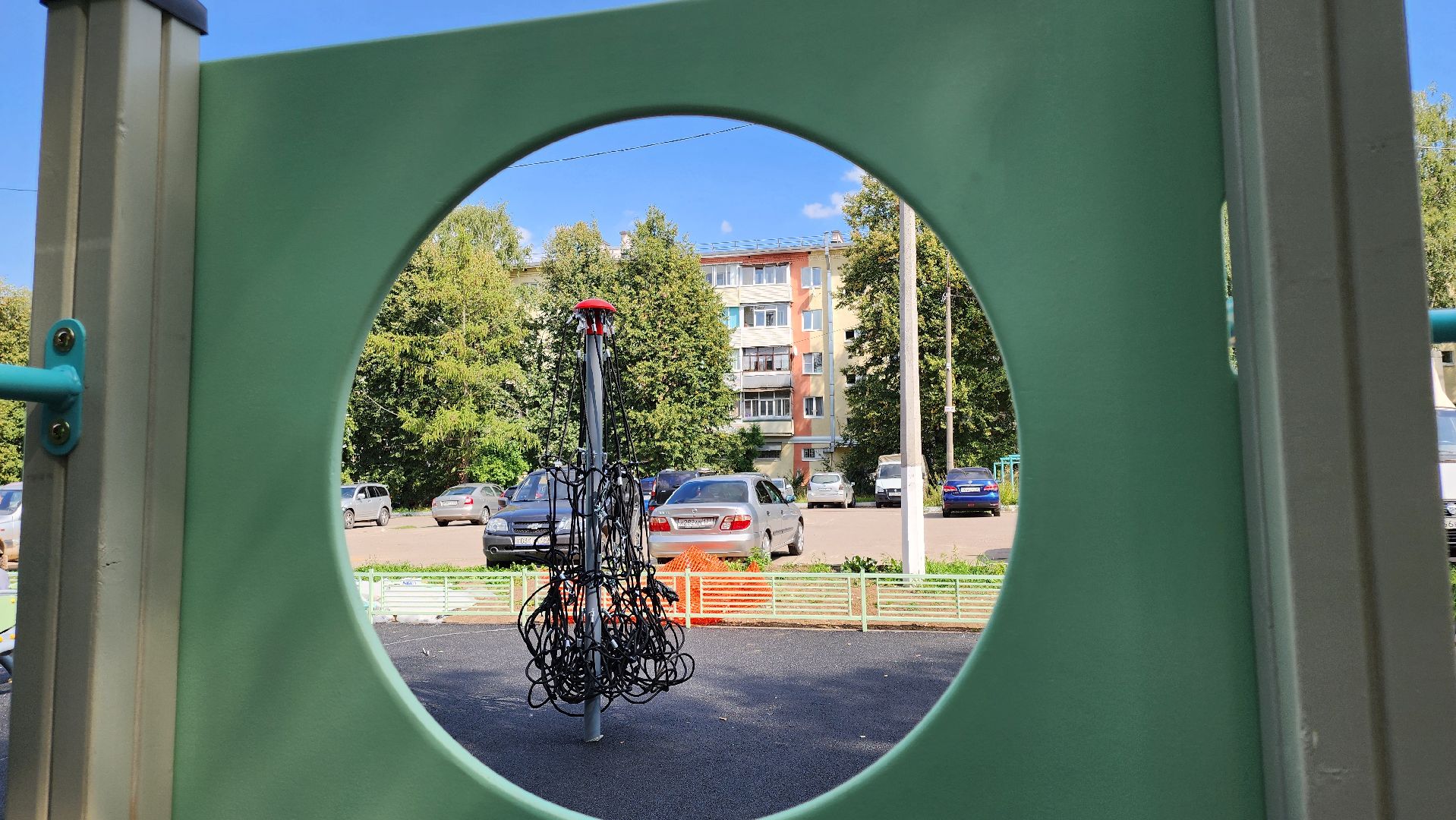 кашира, благоустройство, модернизация детской площадки, безопасное покрытие,