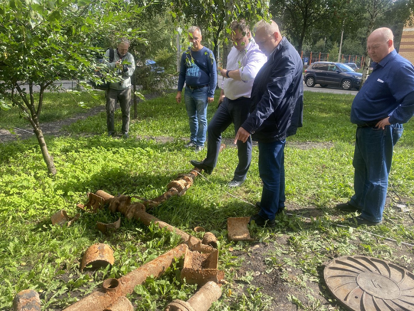 ремонт сетей ГВС, власиха замена труб ГВС, замена теплокамер, Власиха ремонт теплокамер, отопительный сезон 2024-2025,